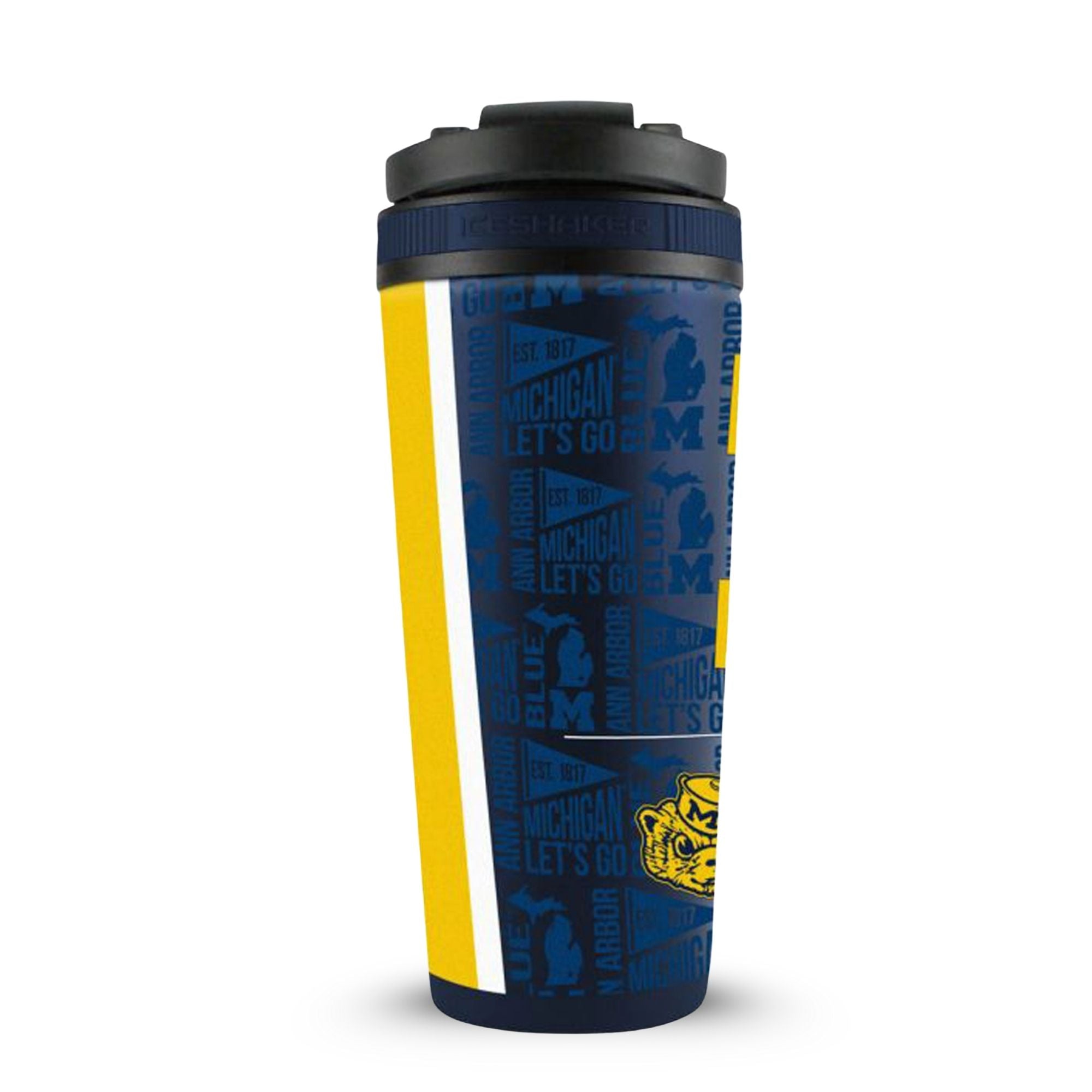 The College Vault - Michigan Wolverines 4D Ice Shaker - Sports Gifts, Sports Memorabilia, Sports Collectibles, Fan Shop