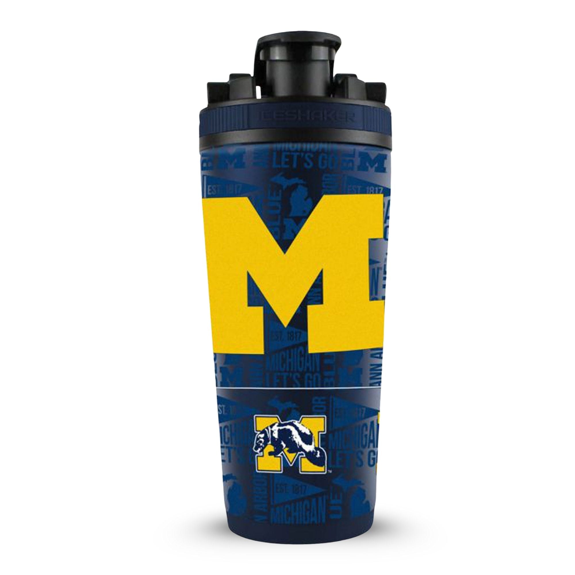 The College Vault - Michigan Wolverines 4D Ice Shaker - Sports Gifts, Sports Memorabilia, Sports Collectibles, Fan Shop