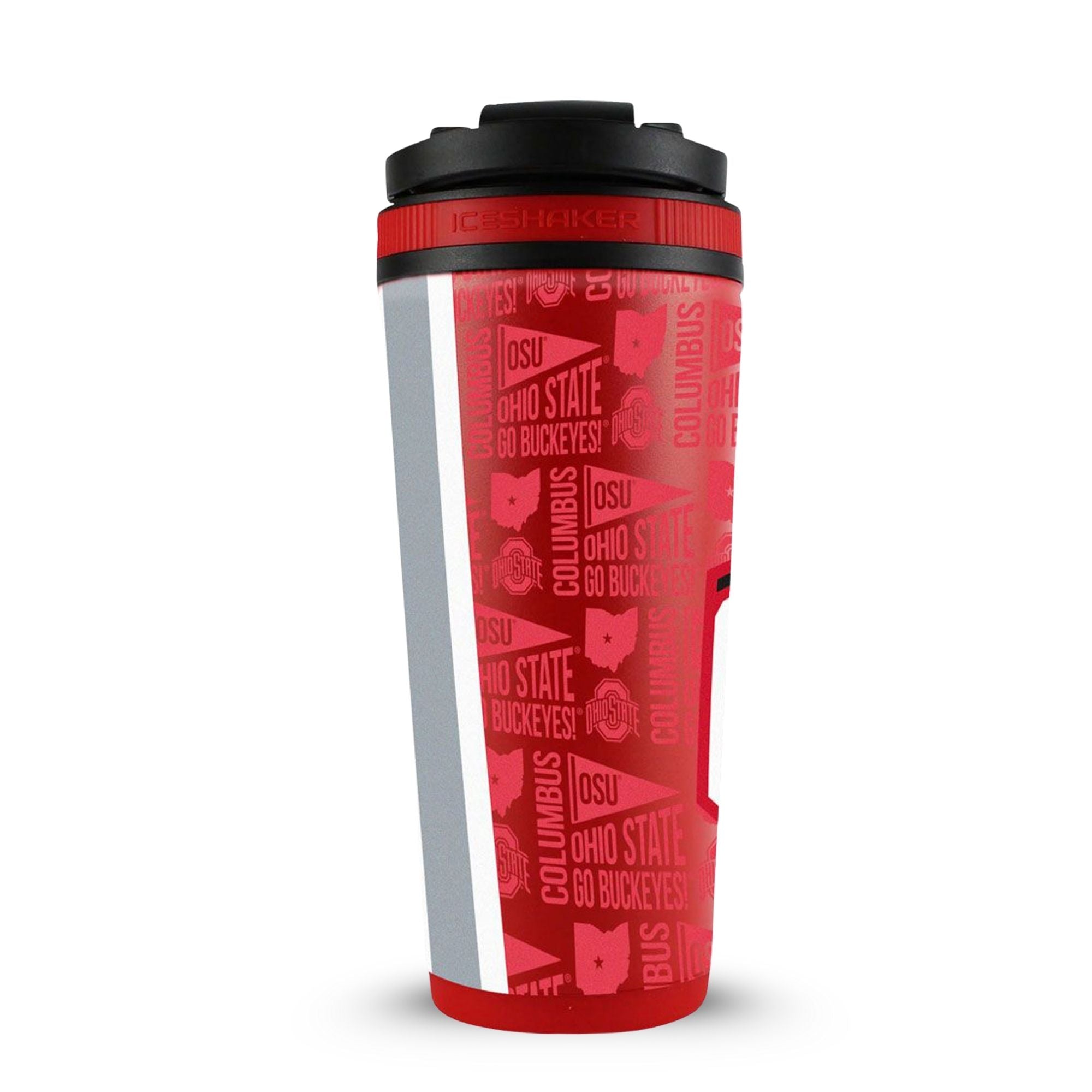 Officially Licensed Ohio State 26oz Ice Shaker - Sports Gifts, Sports Memorabilia, Sports Collectibles, Fan Shop