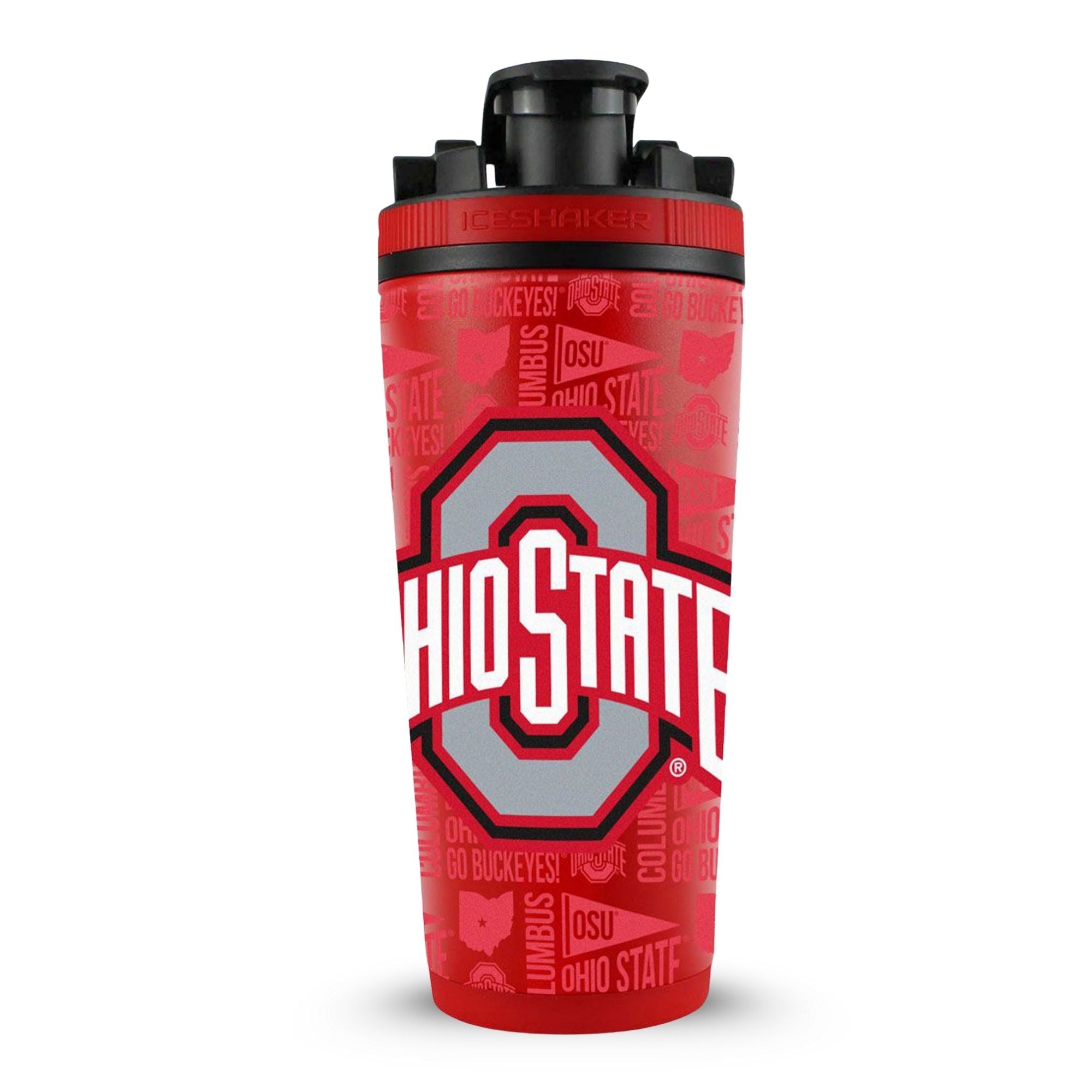 Officially Licensed Ohio State 26oz Ice Shaker - Sports Gifts, Sports Memorabilia, Sports Collectibles, Fan Shop