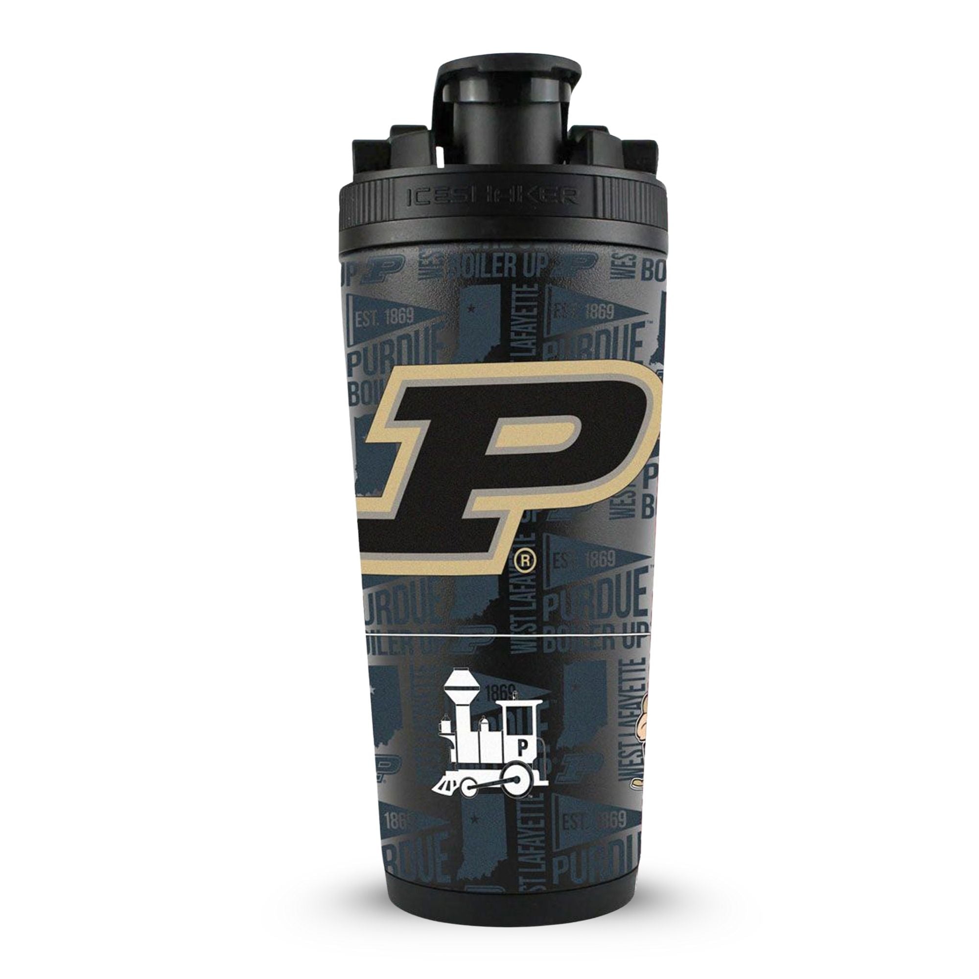 The College Vault - Purdue Boilermakers 4D Ice Shaker - Sports Gifts, Sports Memorabilia, Sports Collectibles, Fan Shop