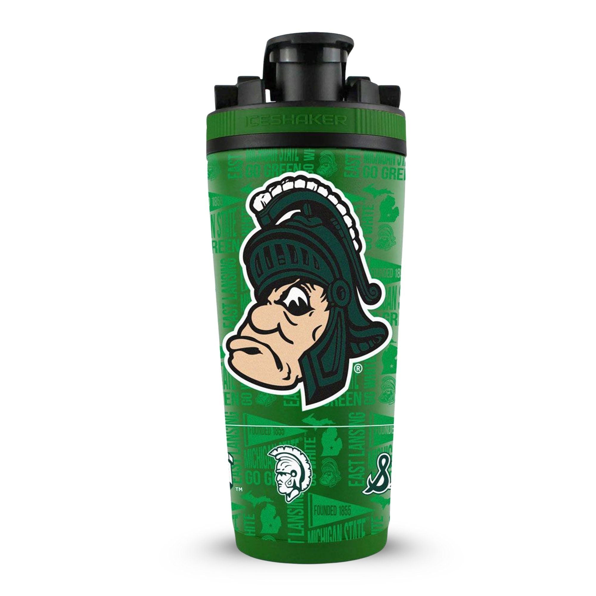 Officially Licensed Michigan State 26oz Ice Shaker - Sports Gifts, Sports Memorabilia, Sports Collectibles, Fan Shop