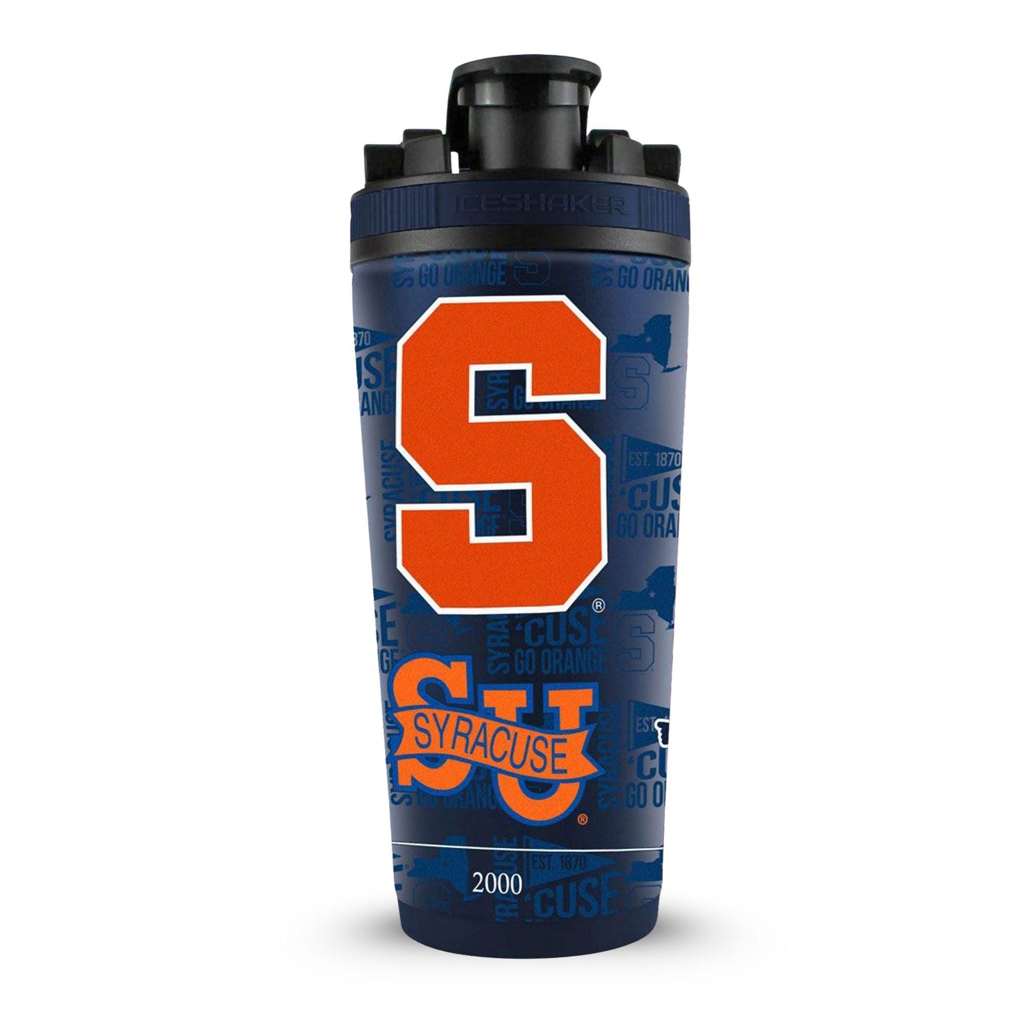 Officially Licensed Syracuse University 26oz Ice Shaker - Sports Gifts, Sports Memorabilia, Sports Collectibles, Fan Shop