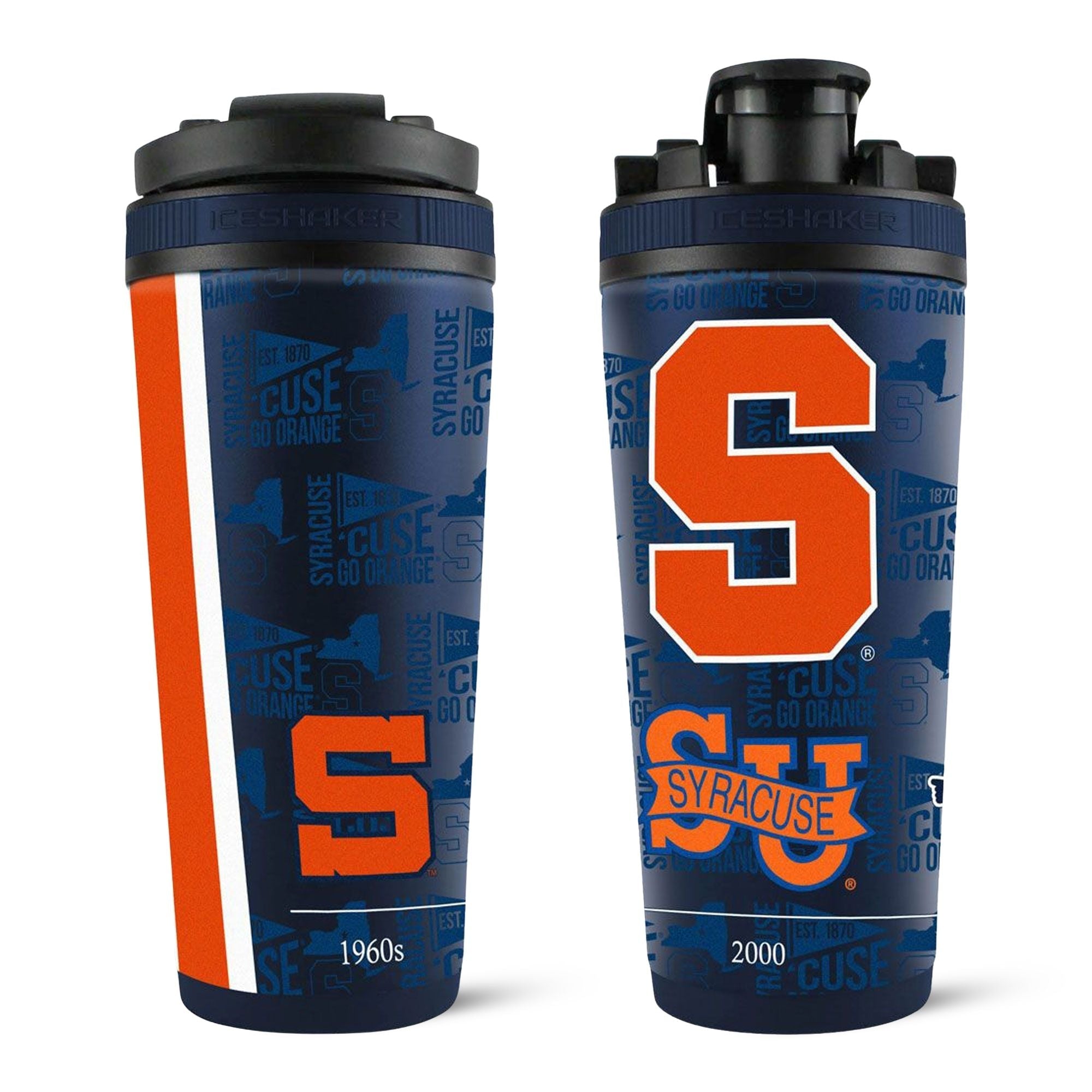 Officially Licensed Syracuse University 26oz Ice Shaker - Sports Gifts, Sports Memorabilia, Sports Collectibles, Fan Shop