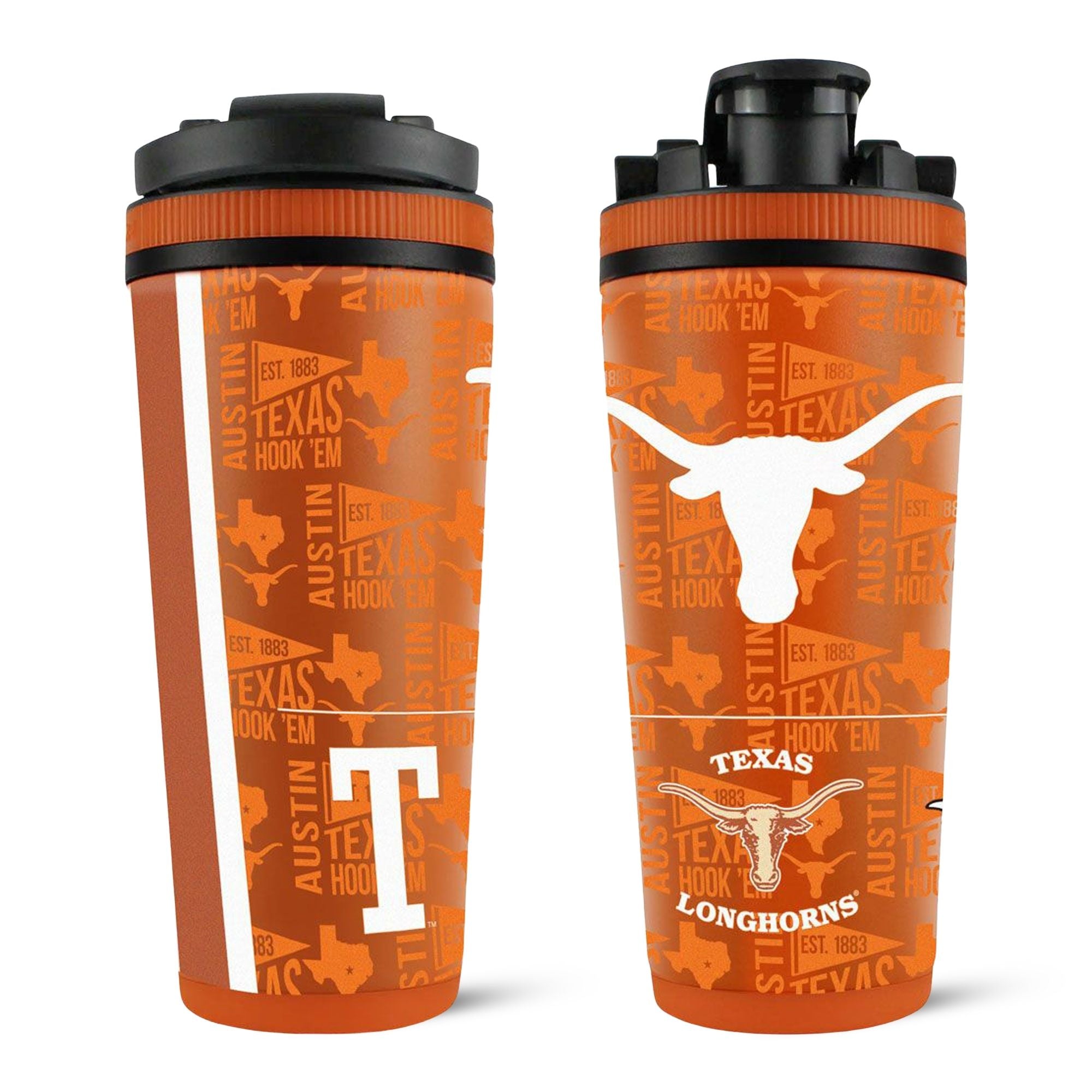 The College Vault - University of Texas Longhorns 4D Ice Shaker - Sports Gifts, Sports Memorabilia, Sports Collectibles, Fan Shop