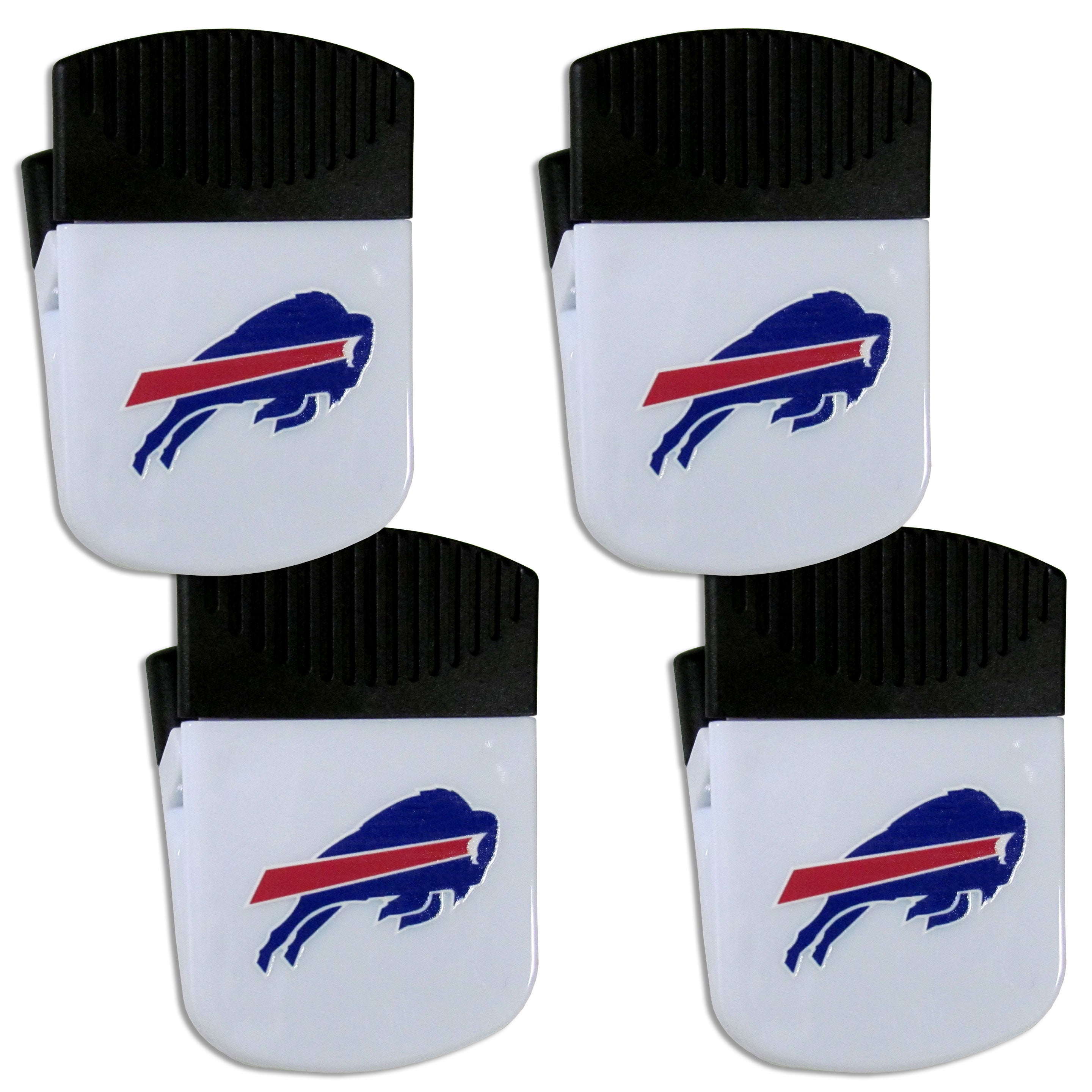 Buffalo Bills Chip Clip Magnet with Bottle Opener, 4 pack