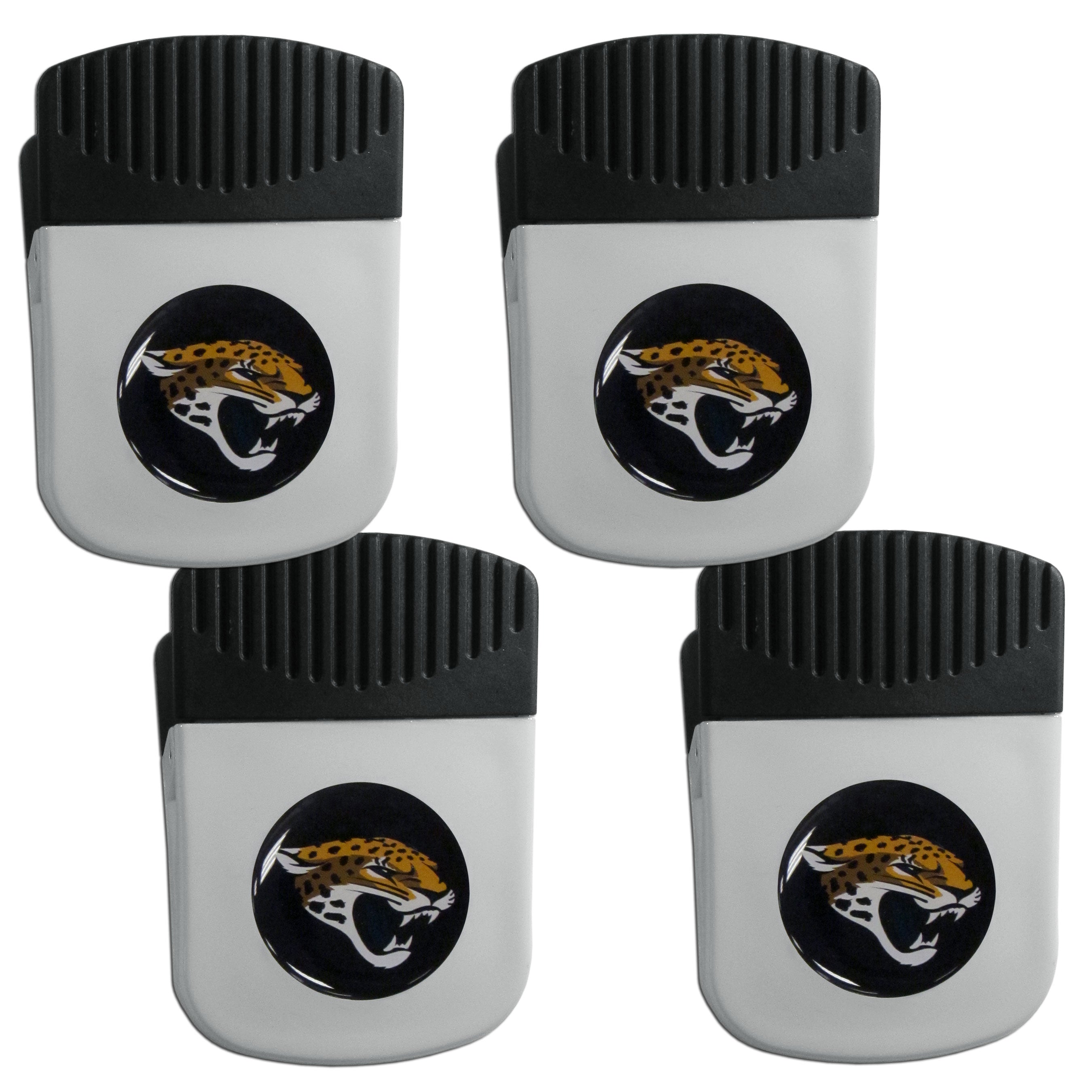 Jacksonville Jaguars Clip Magnet with Bottle Opener, 4 pack