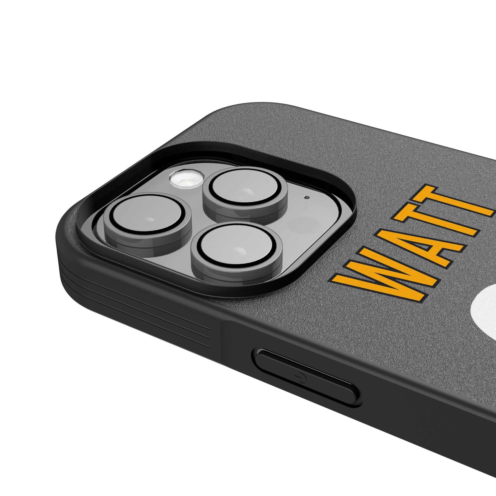 T.J. Watt Pittsburgh Steelers 90 Game Tactic Bump Phone Case for Apple iPhone - Sports Gifts, Sports Memorabilia, Sports Collectibles, Fan Shop