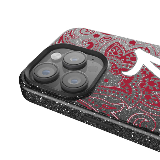 University of Alabama Crimson Tide Script A Paisley Bling Phone Case - Sports Gifts, Sports Memorabilia, Sports Collectibles, Fan Shop