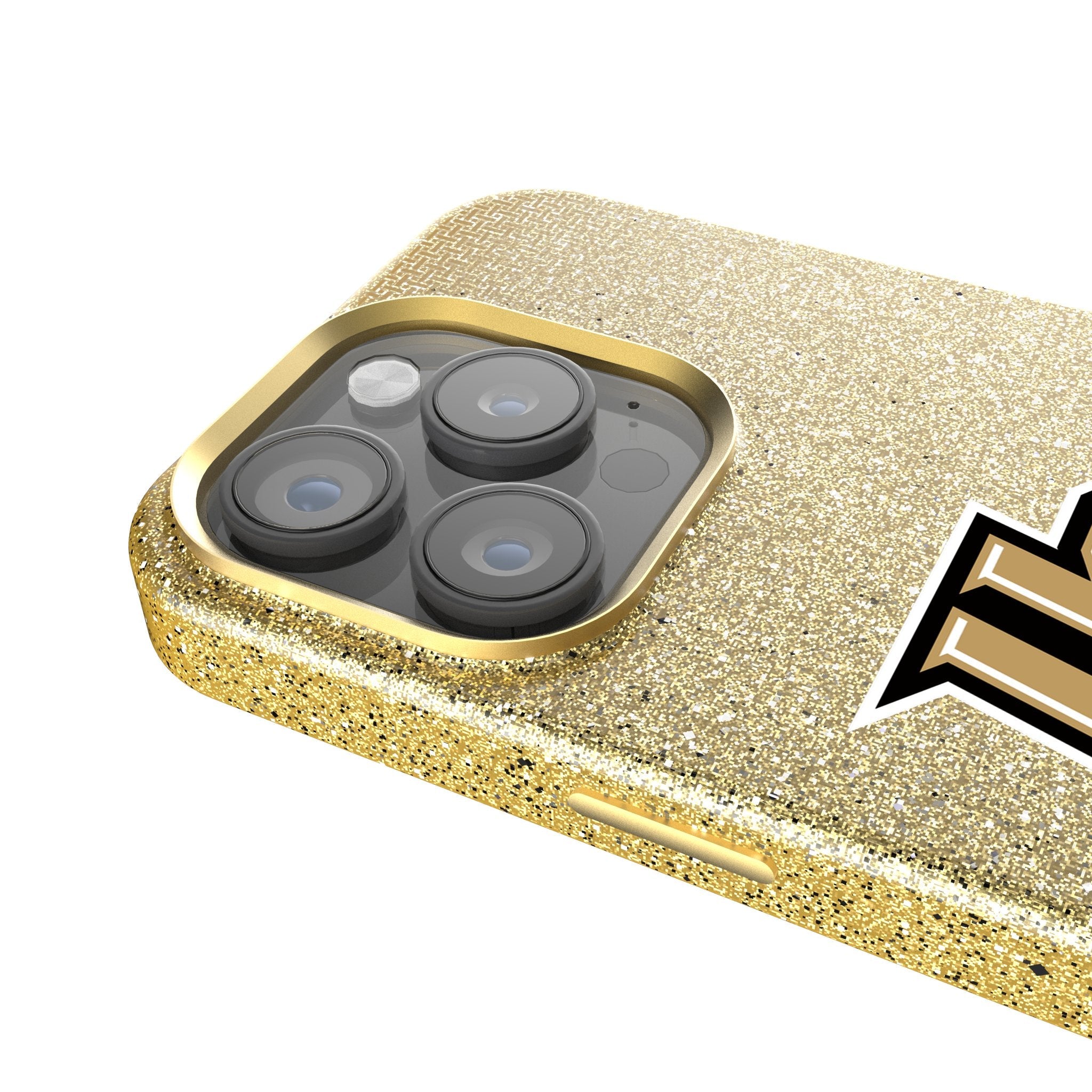 University of Central Florida Golden Knights Linen Bling Phone Case for Apple iPhone - Sports Gifts, Sports Memorabilia, Sports Collectibles, Fan Shop