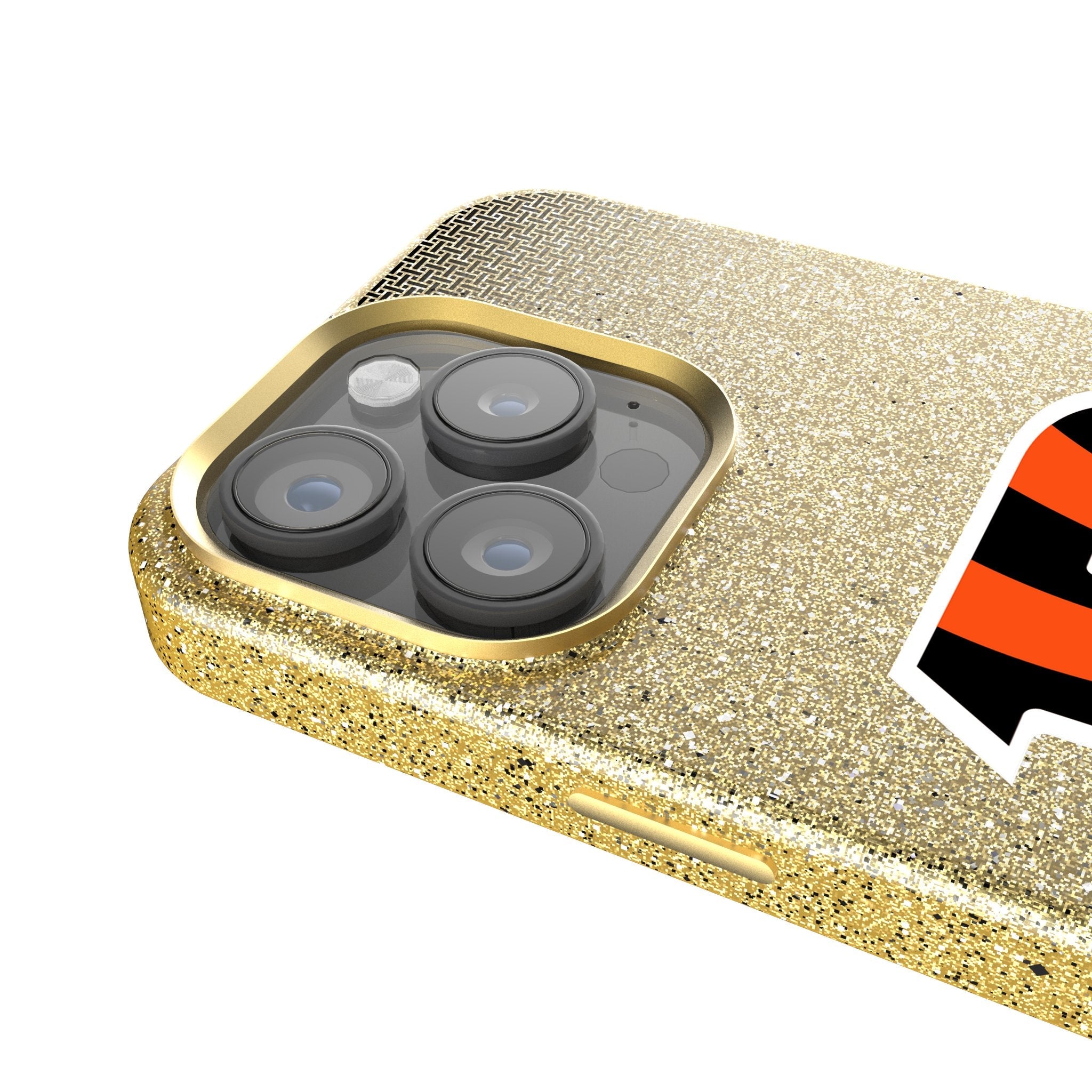 Cincinnati Bengals Linen Bling Phone Case for Apple iPhone - Sports Gifts, Sports Memorabilia, Sports Collectibles, Fan Shop