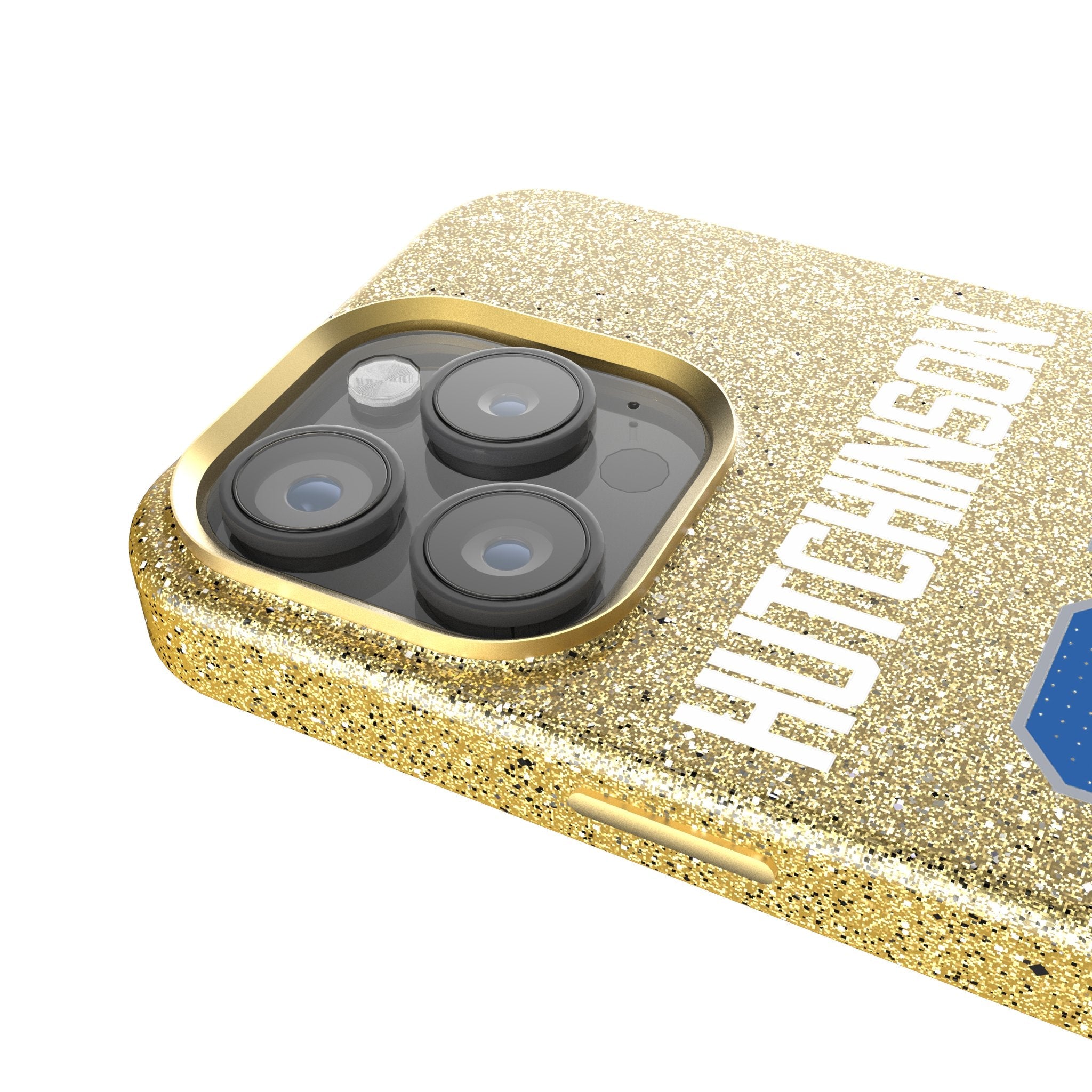 Aidan Hutchinson Detroit Lions 97 Ready Bling Phone Case - Sports Gifts, Sports Memorabilia, Sports Collectibles, Fan Shop