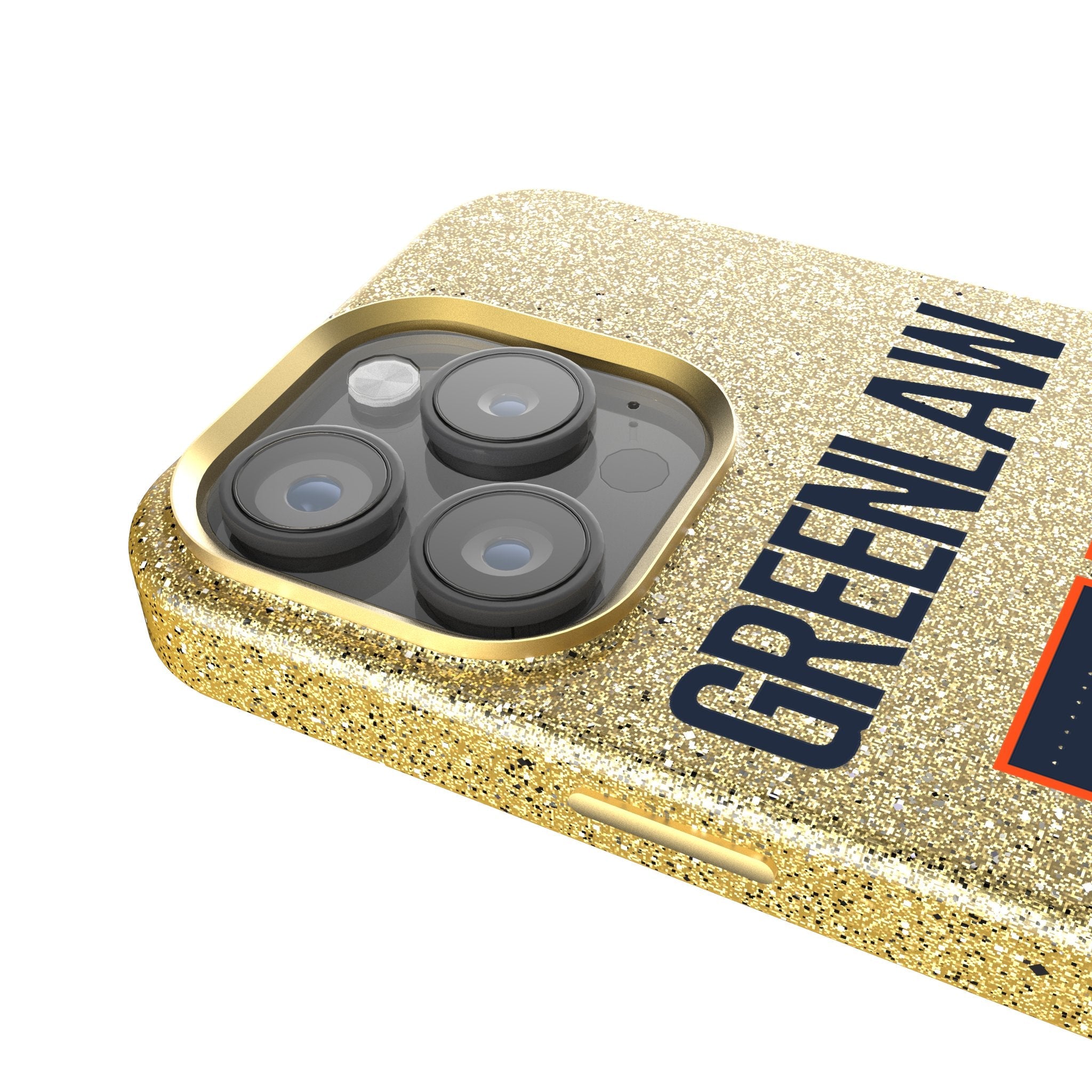 Dre Greenlaw Denver Broncos 57 Game Tactic Bling Phone Case for Apple iPhone - Sports Gifts, Sports Memorabilia, Sports Collectibles, Fan Shop