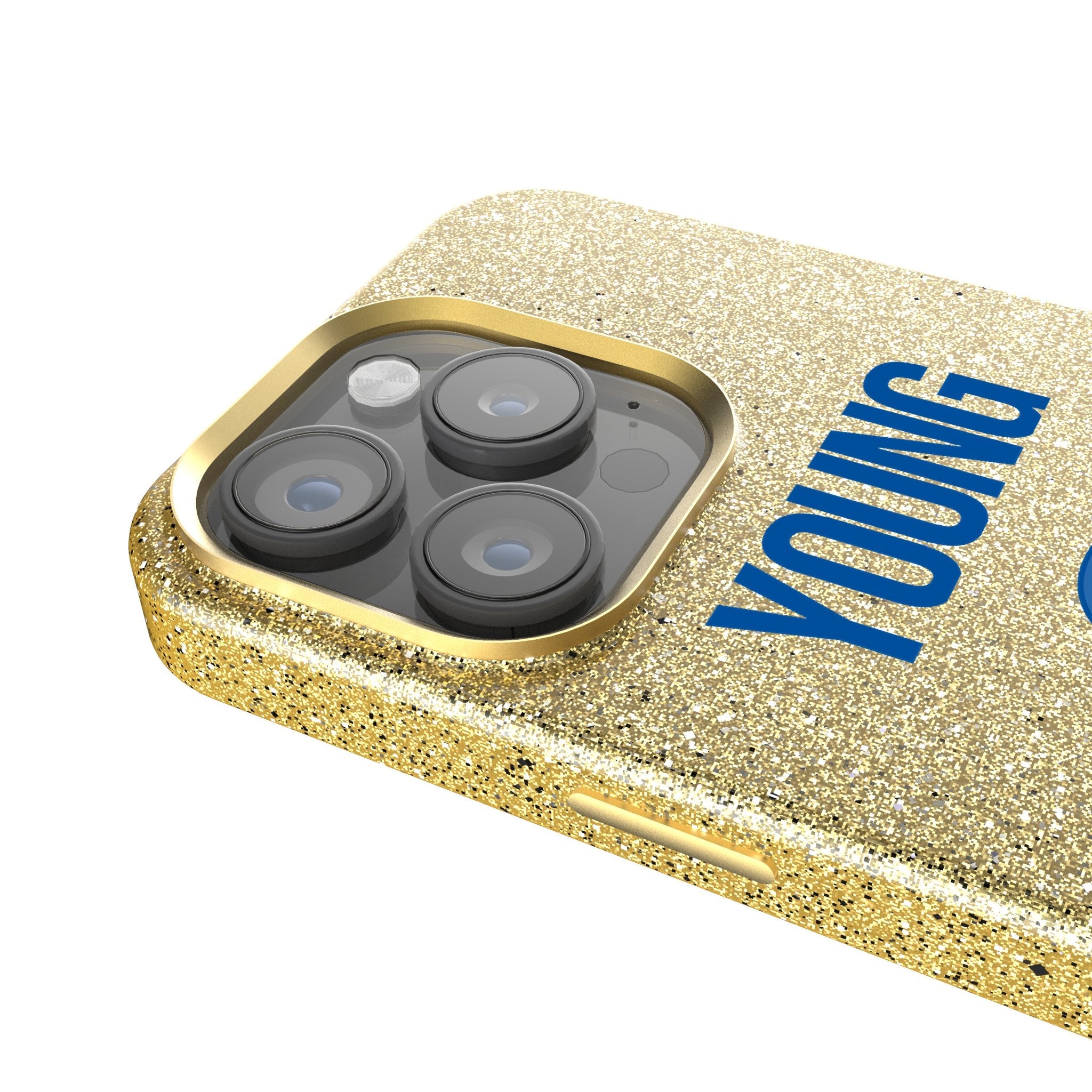 Byron Young Los Angeles Rams 0 Ready Bling Phone Case - Sports Gifts, Sports Memorabilia, Sports Collectibles, Fan Shop