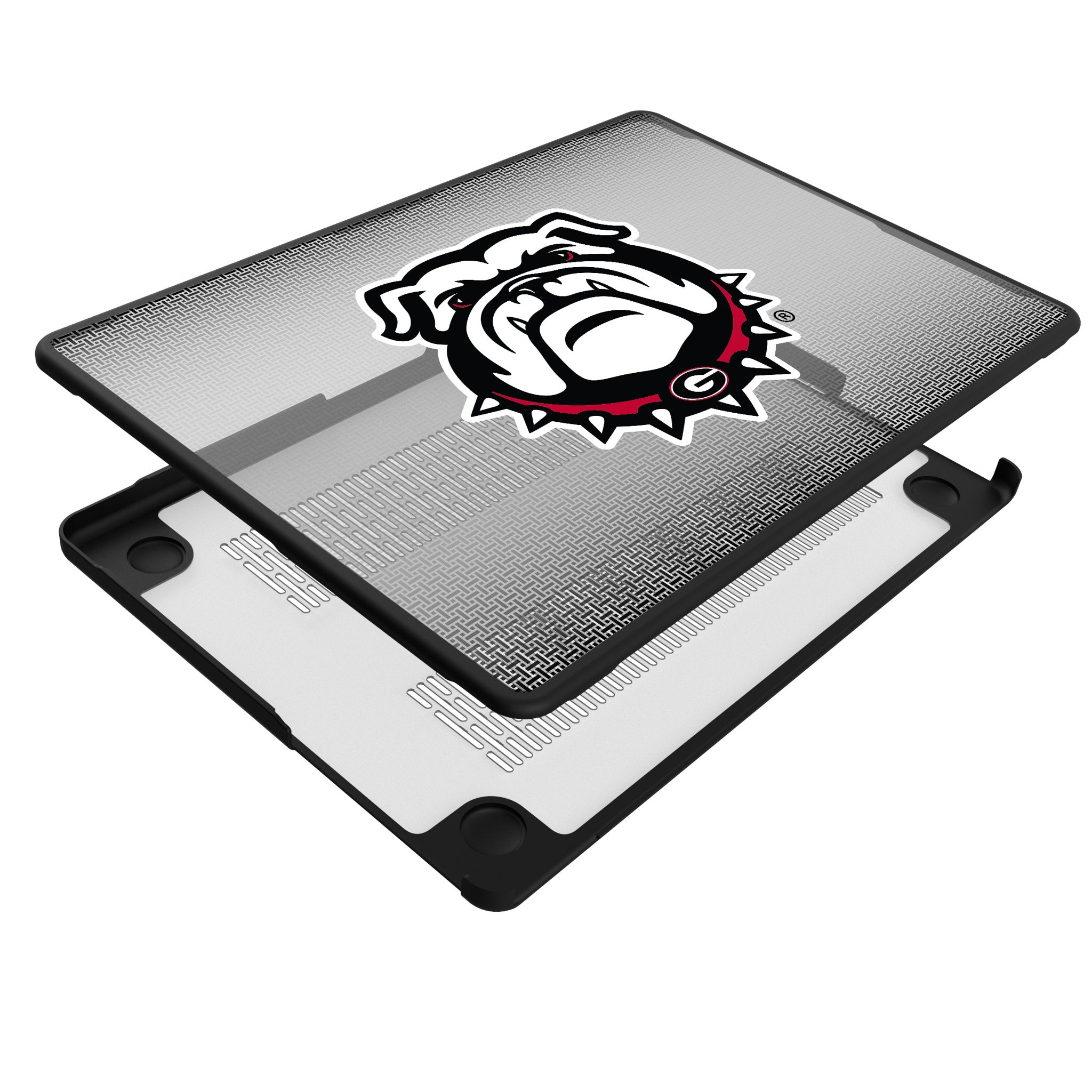 University of Georgia Bulldogs Uga Linen Laptop Case for Apple MacBook - Sports Gifts, Sports Memorabilia, Sports Collectibles, Fan Shop