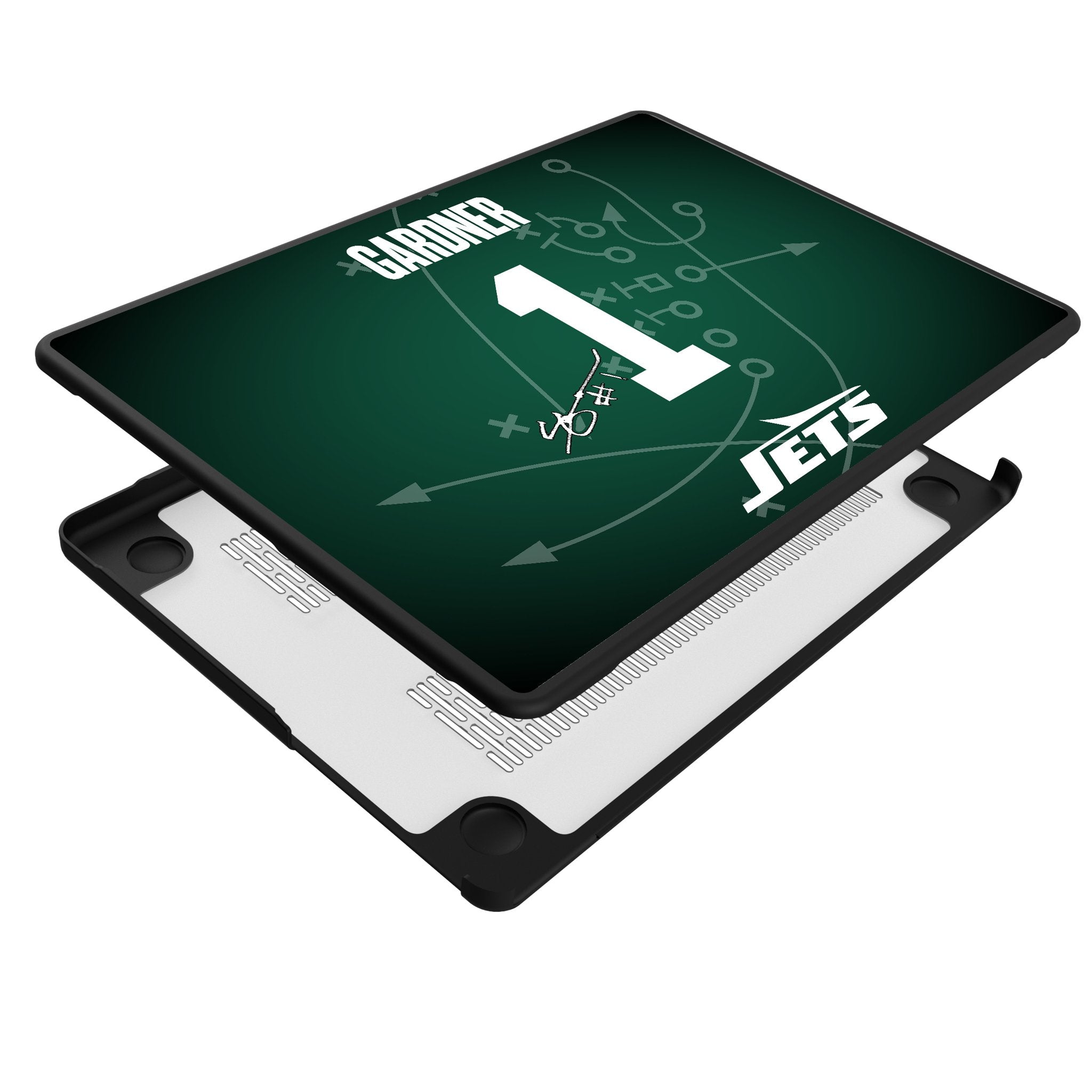 Sauce Gardner New York Jets 1 Game Tactic Laptop Case for Apple MacBook - Sports Gifts, Sports Memorabilia, Sports Collectibles, Fan Shop