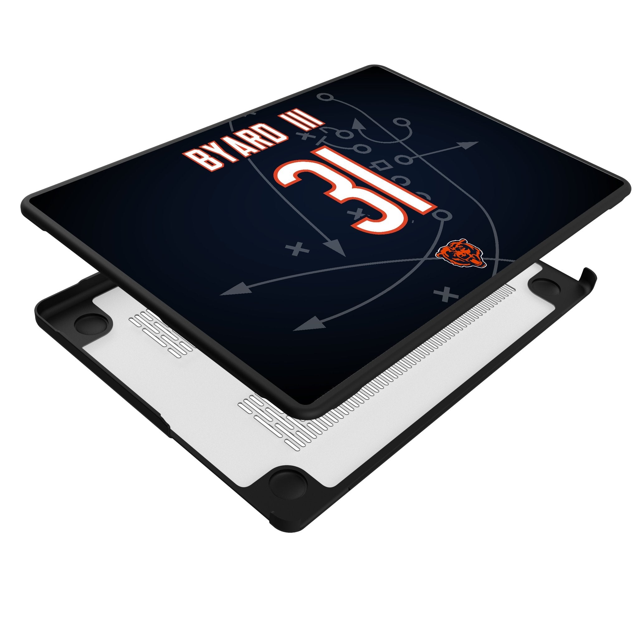 Kevin Byard III Chicago Bears 31 Game Tactic Laptop Case for Apple MacBook - Sports Gifts, Sports Memorabilia, Sports Collectibles, Fan Shop