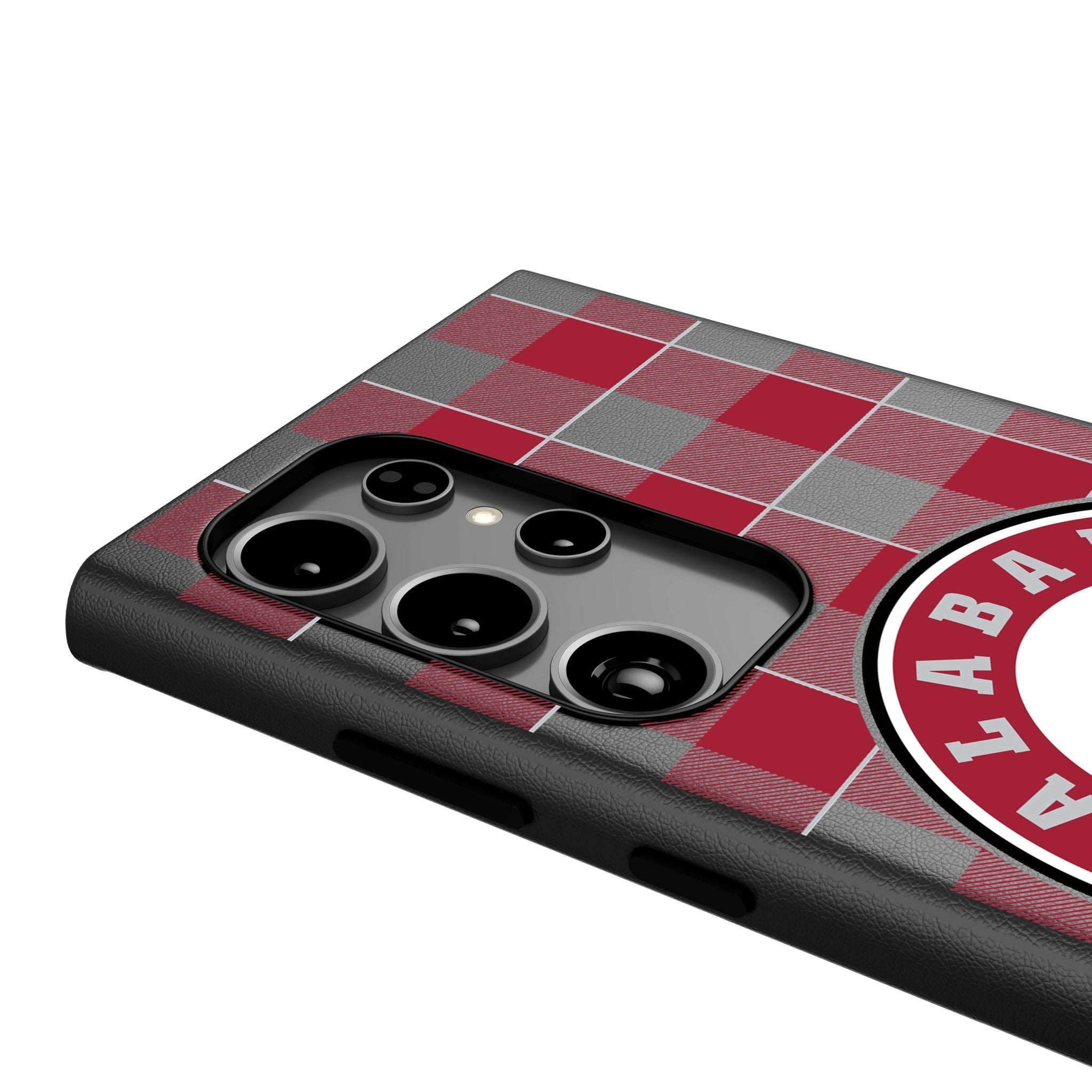 University of Alabama Crimson Tide Plaid MagSafe Compatible Phone Case for Samsung Galaxy - Sports Gifts, Sports Memorabilia, Sports Collectibles, Fan Shop