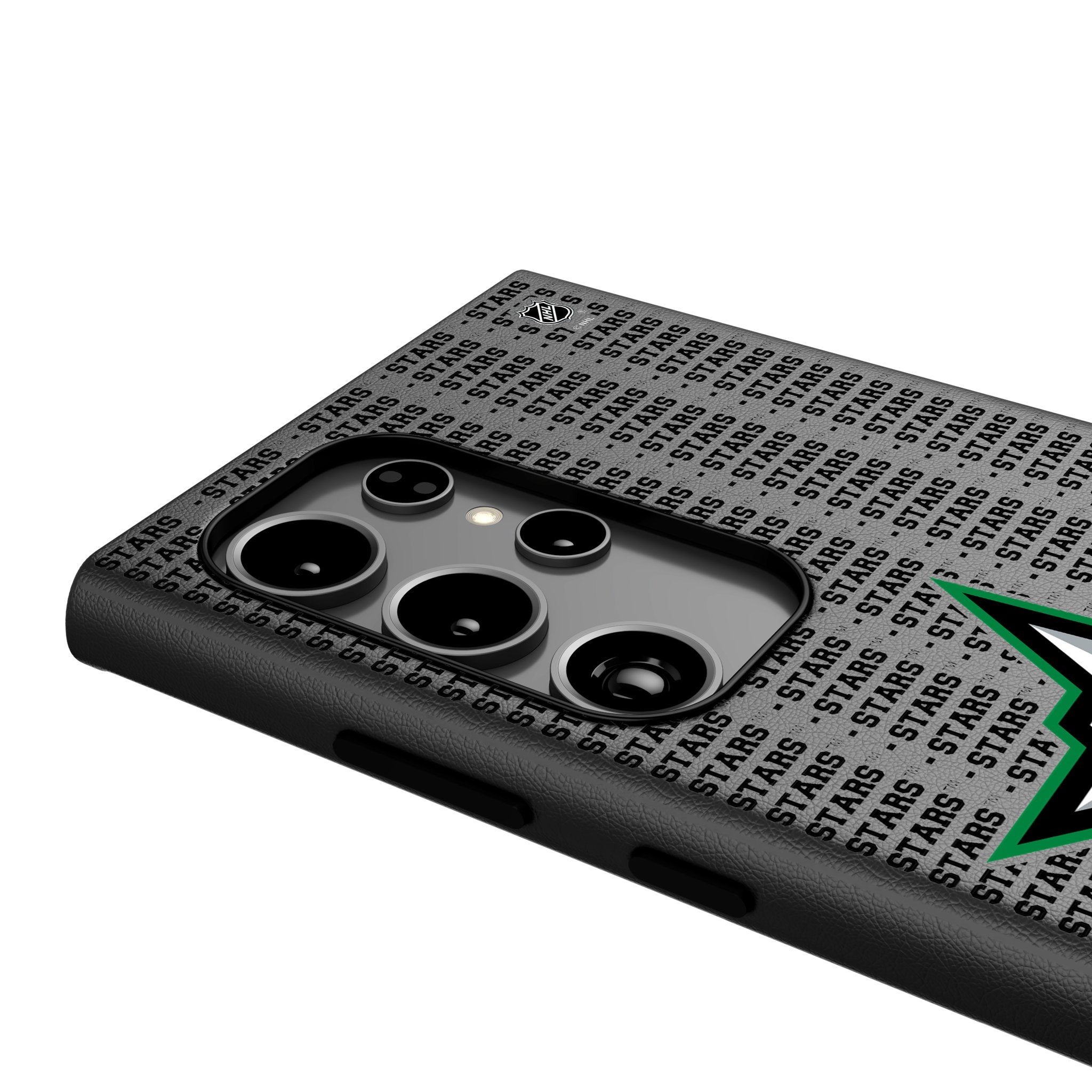 Dallas Stars Text Backdrop MagSafe Compatible Phone Case for Samsung Galaxy - Sports Gifts, Sports Memorabilia, Sports Collectibles, Fan Shop