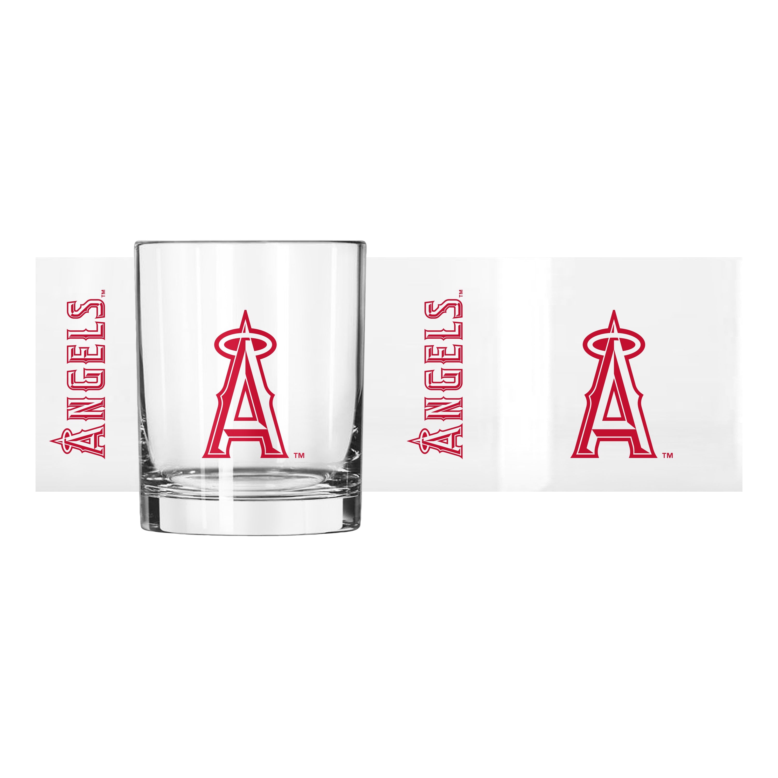 Los Angeles Angels 14oz Gameday Rocks Glass - Sports Gifts, Sports Memorabilia, Sports Collectibles, Fan Shop