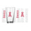 Los Angeles Angels 16oz Gameday Pint Glass - Sports Gifts, Sports Memorabilia, Sports Collectibles, Fan Shop