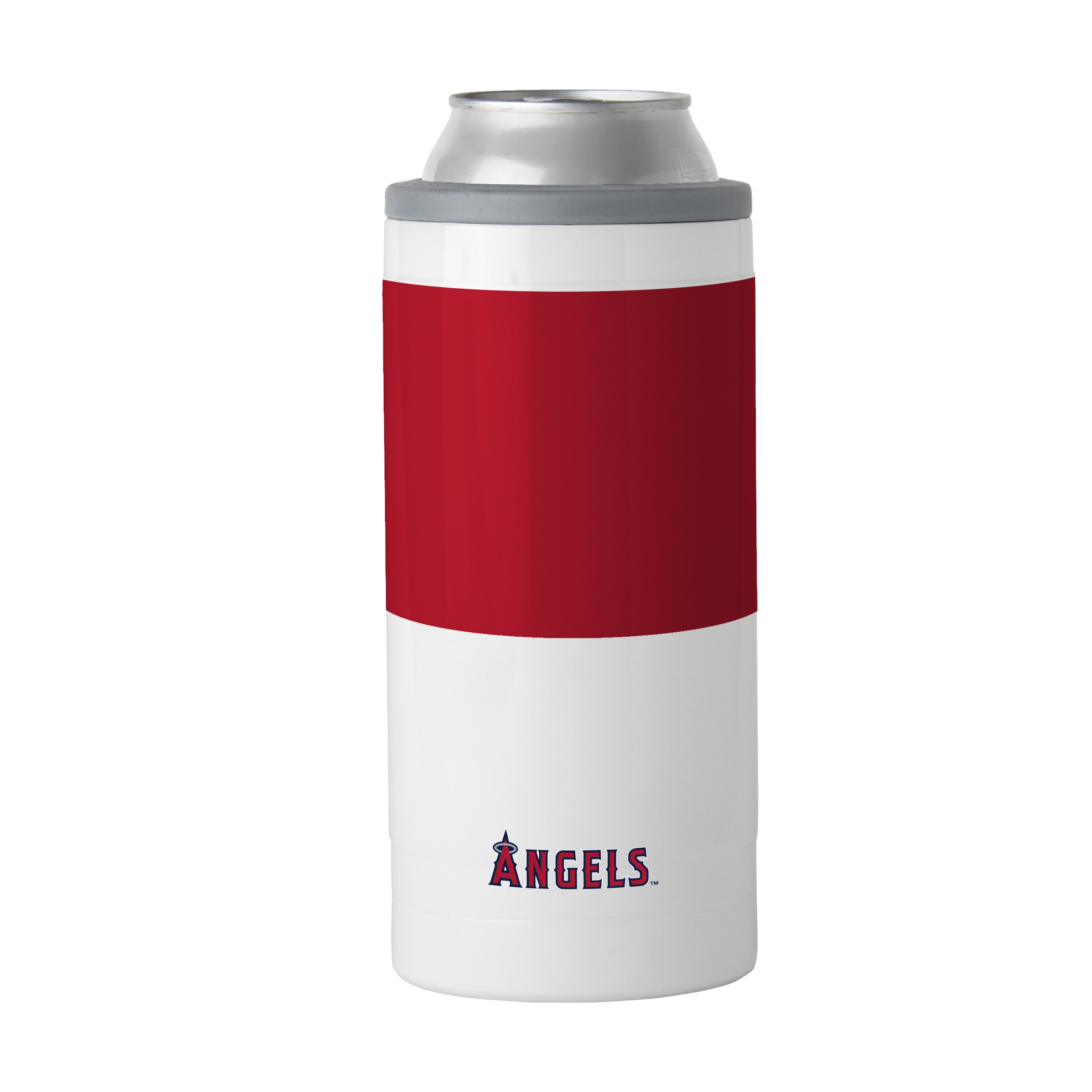 Los Angeles Angels Slim Colorblock Can Coolie - Sports Gifts, Sports Memorabilia, Sports Collectibles, Fan Shop