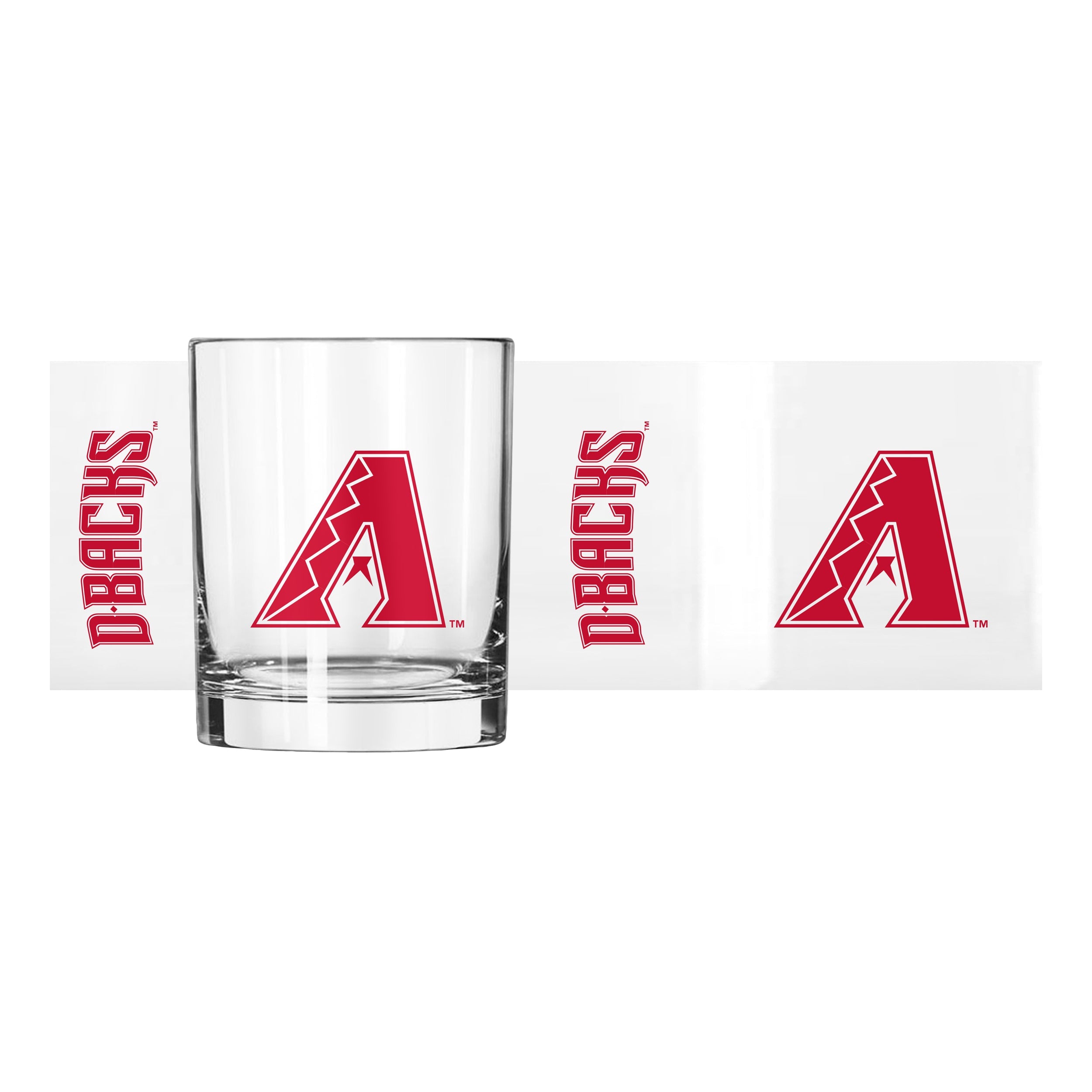 Arizona Diamondbacks 14oz Gameday Rocks Glass - Sports Gifts, Sports Memorabilia, Sports Collectibles, Fan Shop