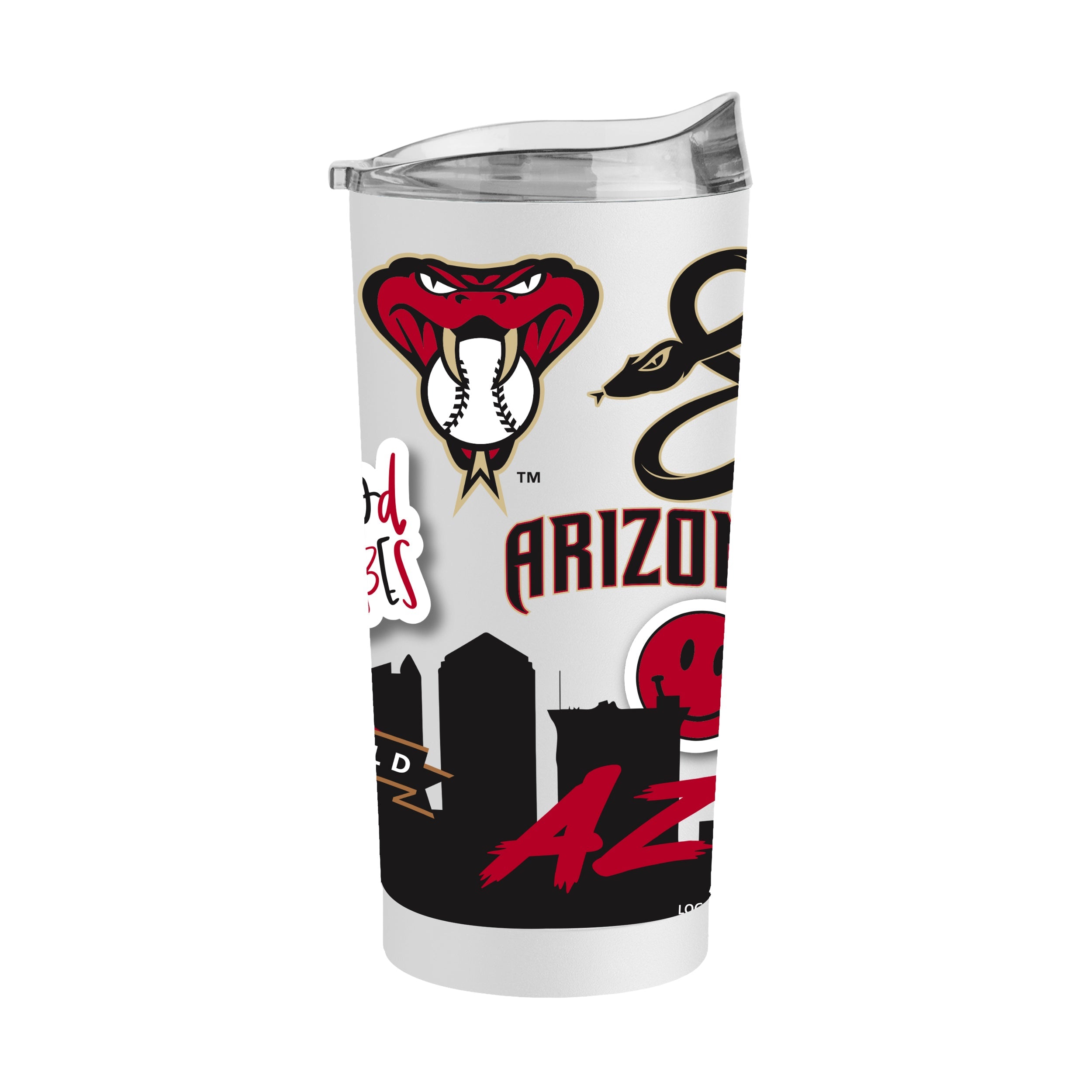 Arizona Diamondbacks 20oz Native Powder Coat Tumbler - Sports Gifts, Sports Memorabilia, Sports Collectibles, Fan Shop