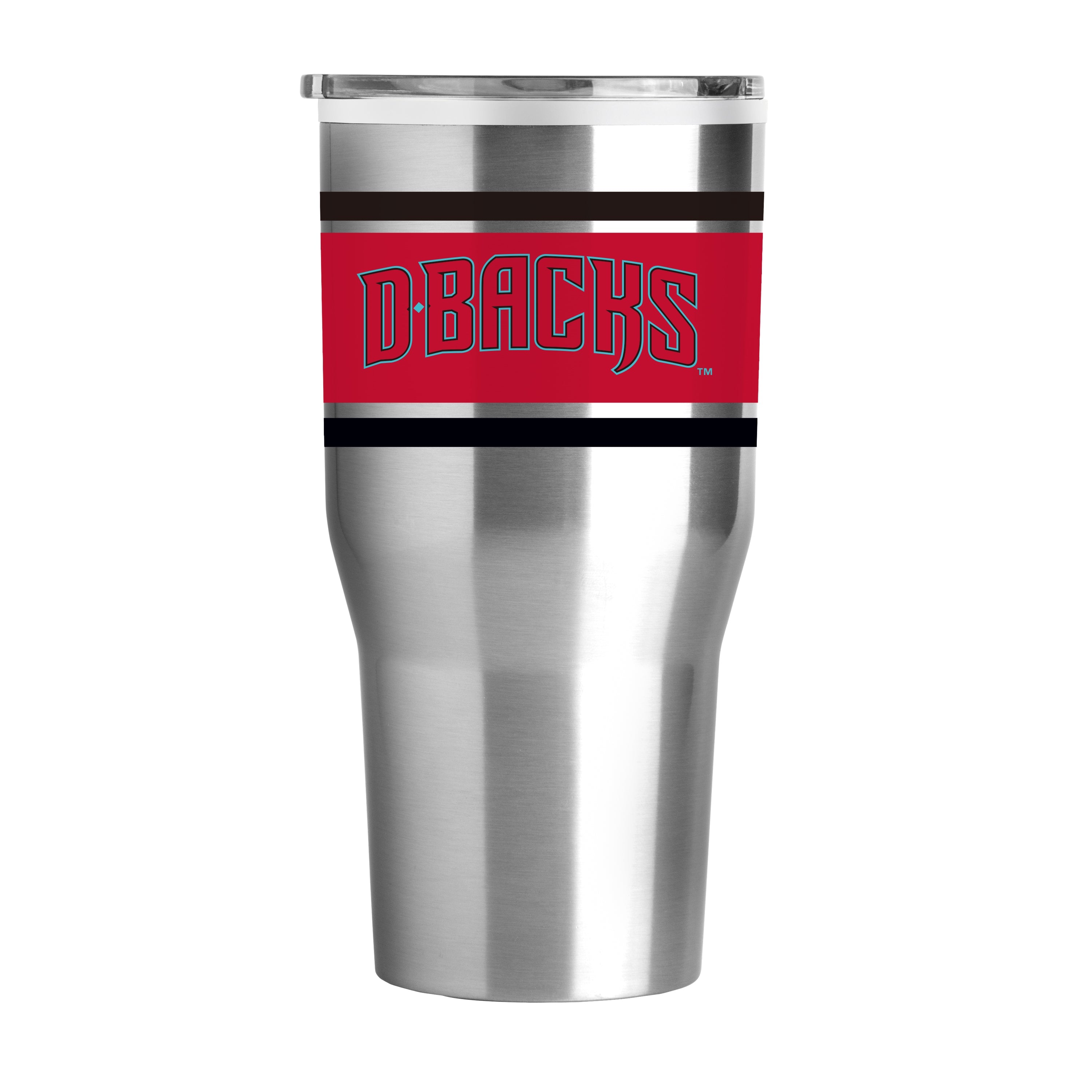 Arizona Diamondbacks 30oz Stripe Fusion Tumbler - Sports Gifts, Sports Memorabilia, Sports Collectibles, Fan Shop