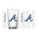 Atlanta Braves 16oz Gameday Pint Glass - Sports Gifts, Sports Memorabilia, Sports Collectibles, Fan Shop