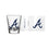 Atlanta Braves 2oz Gameday Shot Glass - Sports Gifts, Sports Memorabilia, Sports Collectibles, Fan Shop