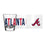 Atlanta Braves 2oz Overtime Shot Glass - Sports Gifts, Sports Memorabilia, Sports Collectibles, Fan Shop