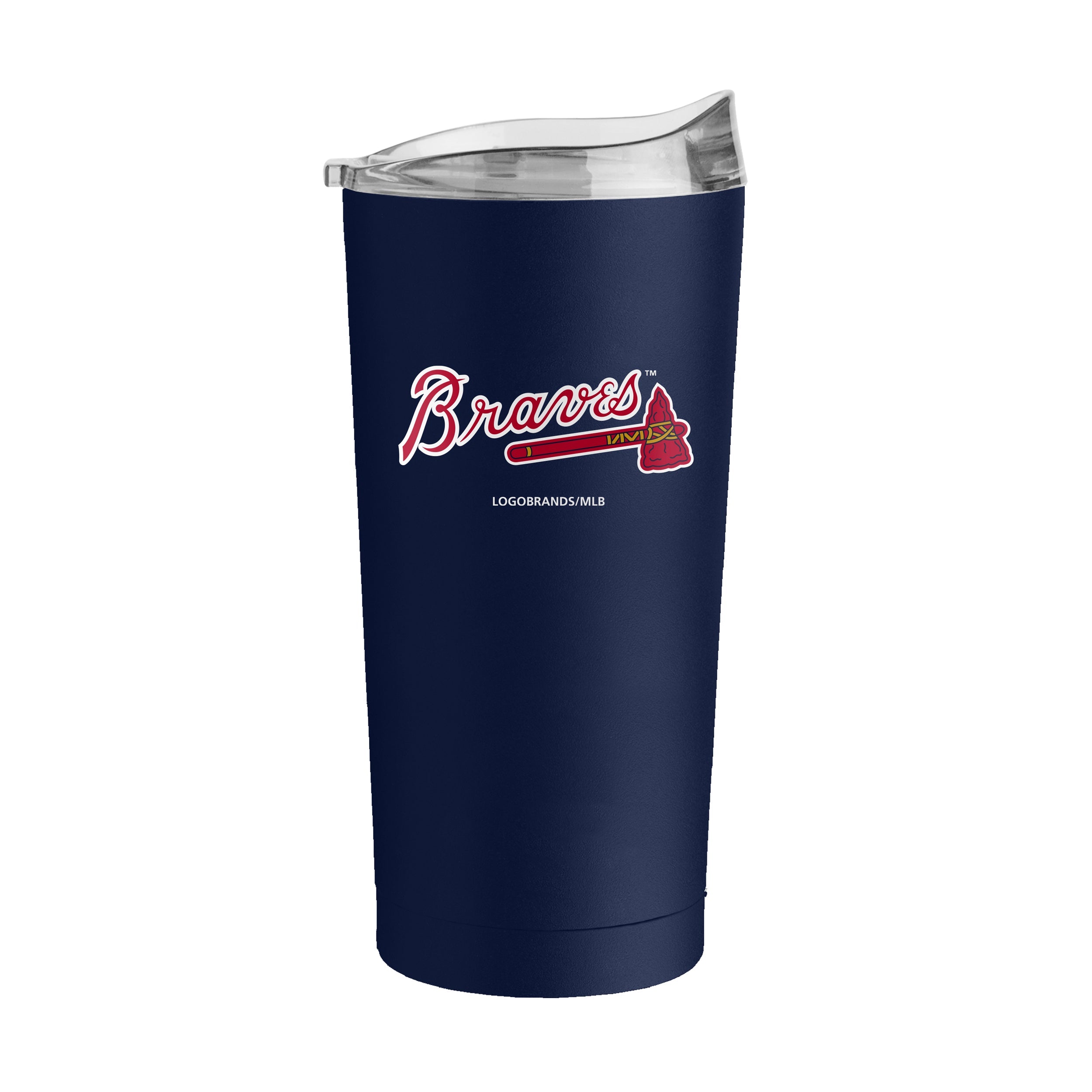Atlanta Braves 20oz Flipside Powder Coat Tumbler - Sports Gifts, Sports Memorabilia, Sports Collectibles, Fan Shop