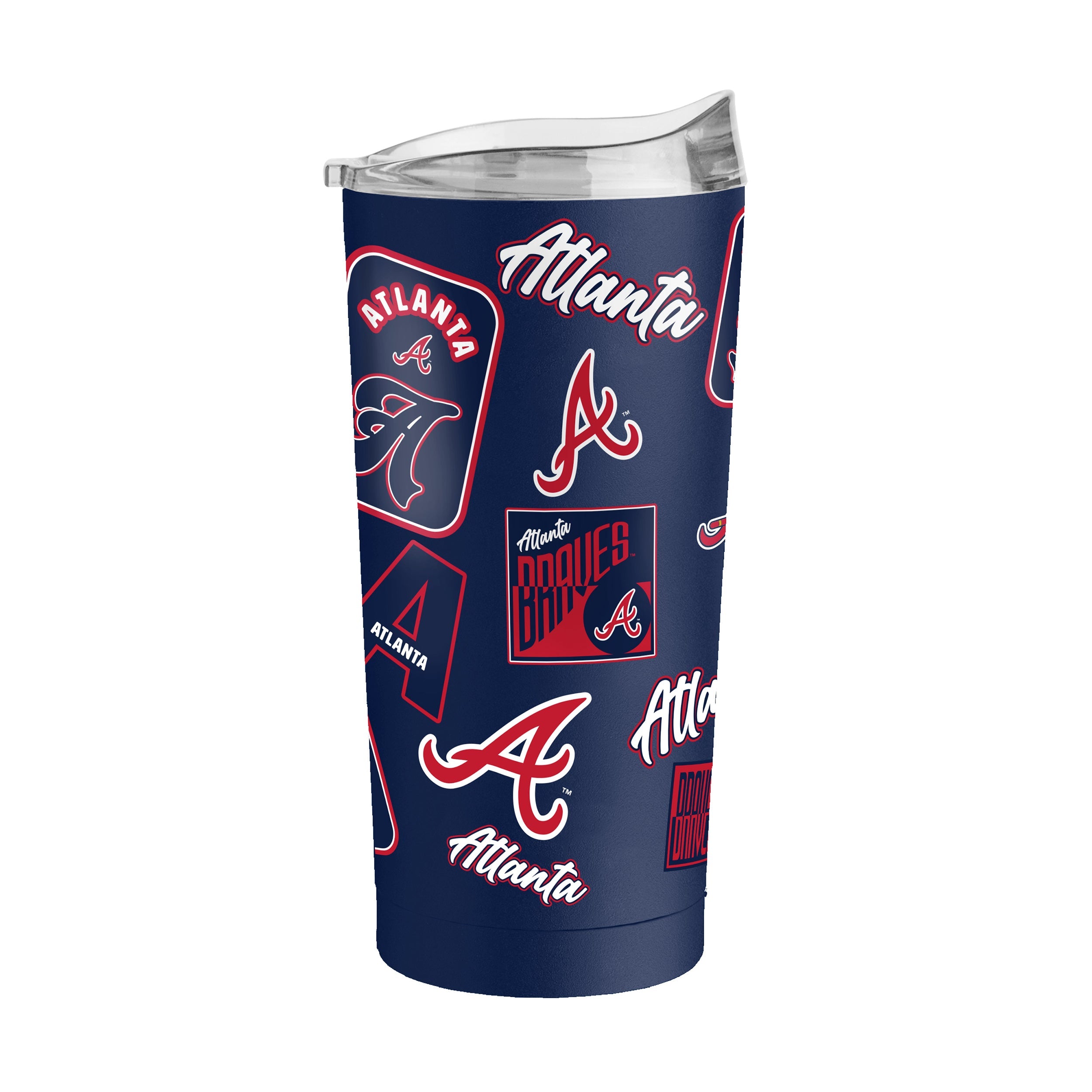 Atlanta Braves 20oz Dream Weave Powder Coat Tumbler - Sports Gifts, Sports Memorabilia, Sports Collectibles, Fan Shop