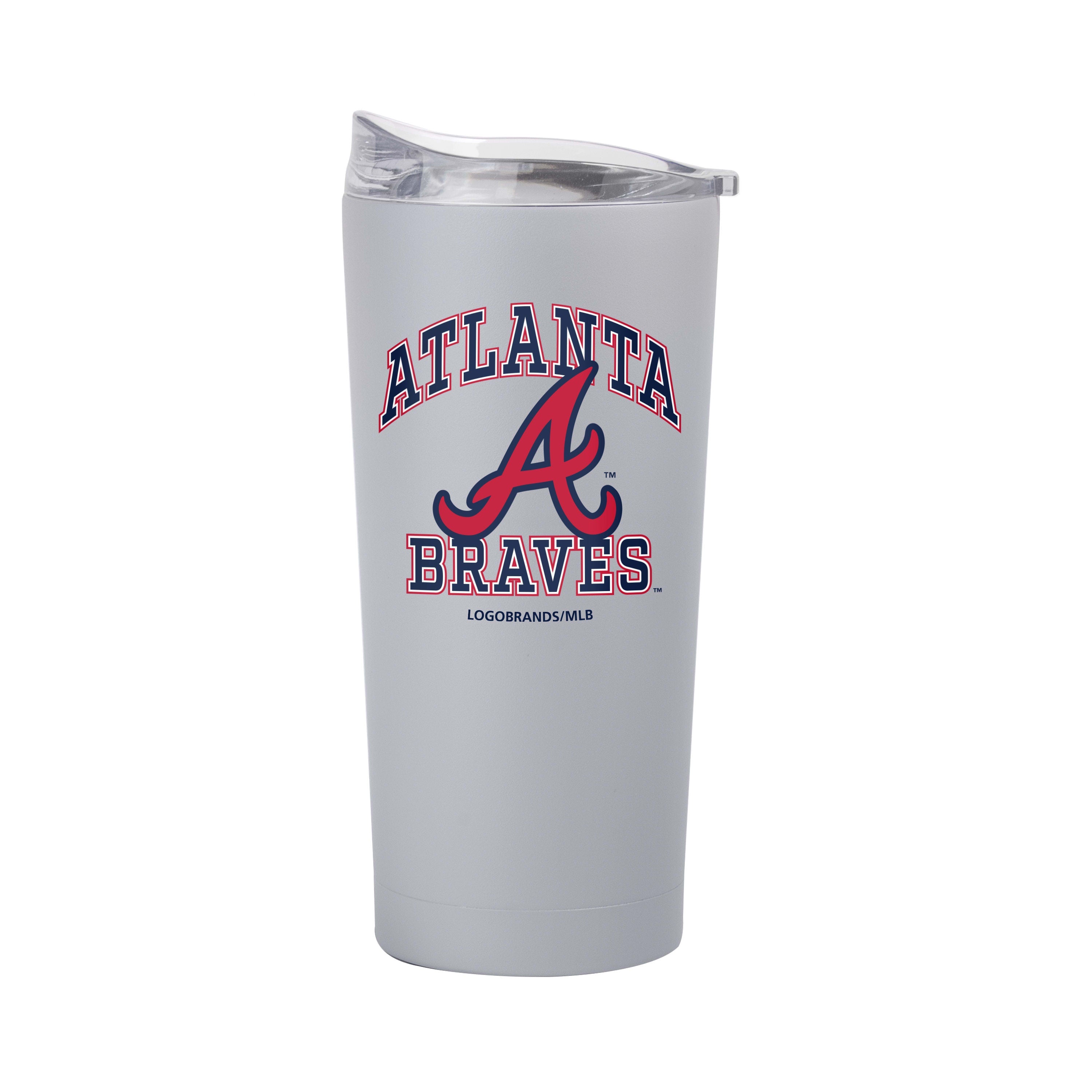 Atlanta Braves 20oz Athletic Powder Coat Tumbler - Sports Gifts, Sports Memorabilia, Sports Collectibles, Fan Shop