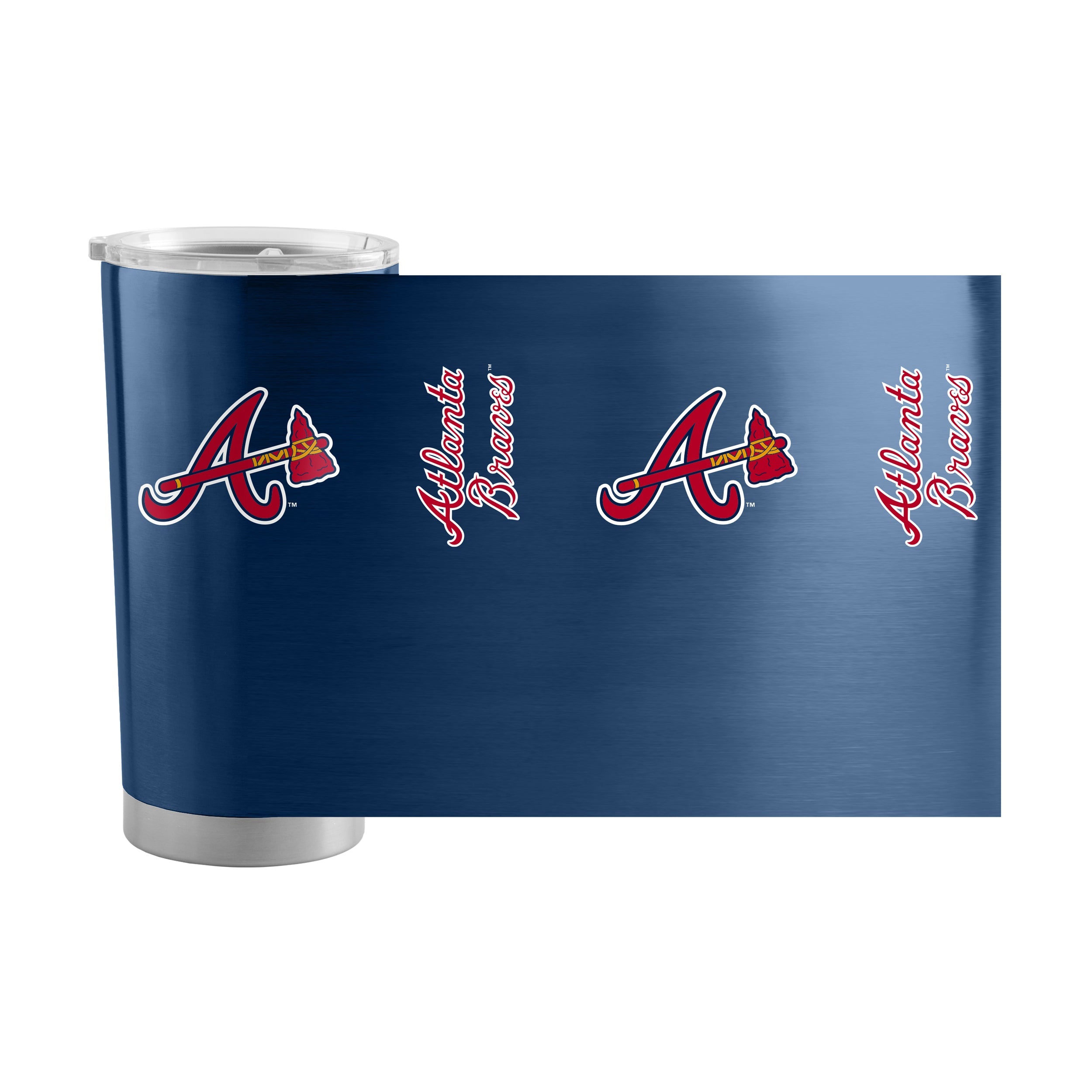 Atlanta Braves 20oz Gameday Stainless Tumbler - Sports Gifts, Sports Memorabilia, Sports Collectibles, Fan Shop