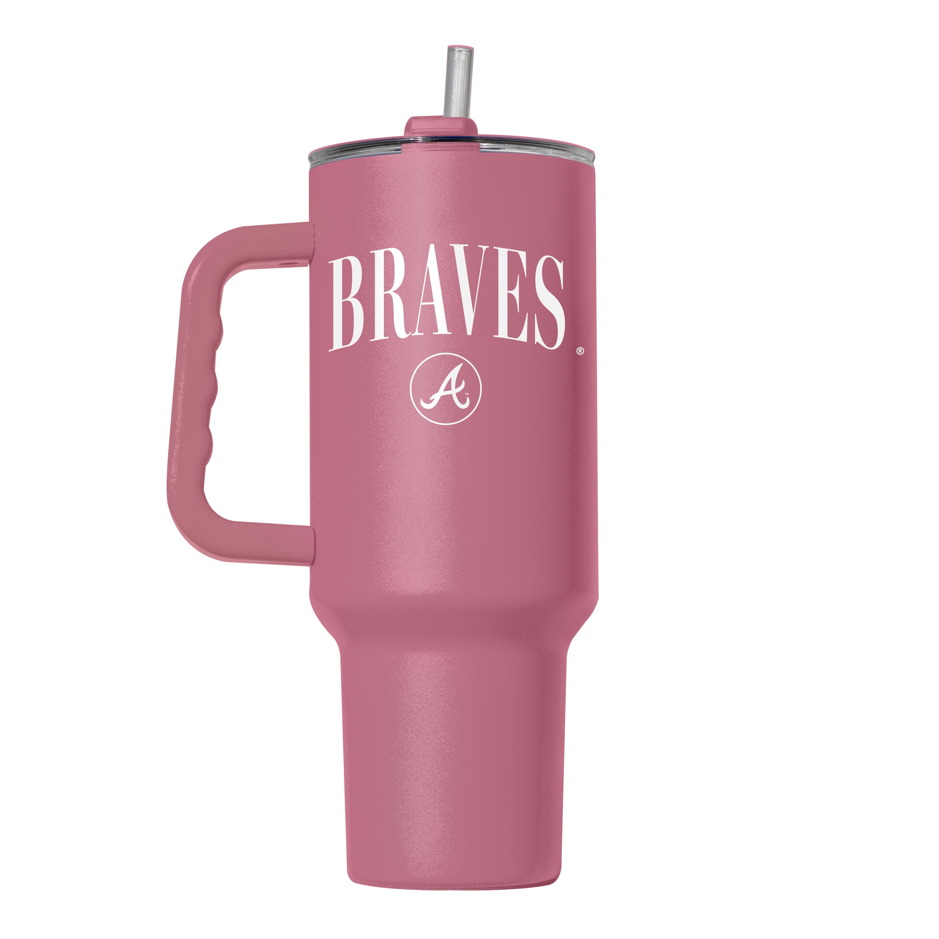 Atlanta Braves 40oz Cinch Powder Coat Tumbler - Sports Gifts, Sports Memorabilia, Sports Collectibles, Fan Shop