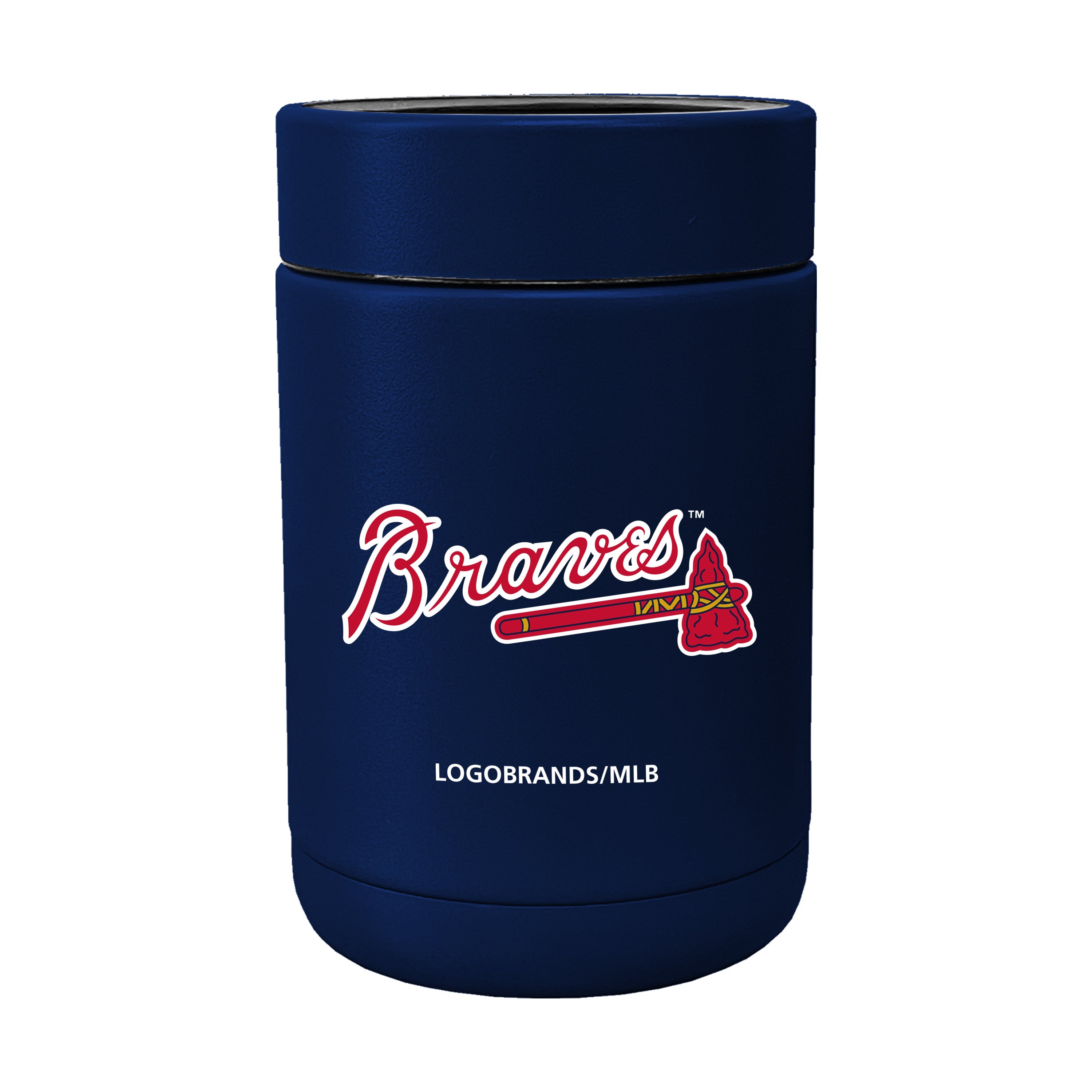 Atlanta Braves Flipside Powder Coat Coolie - Sports Gifts, Sports Memorabilia, Sports Collectibles, Fan Shop