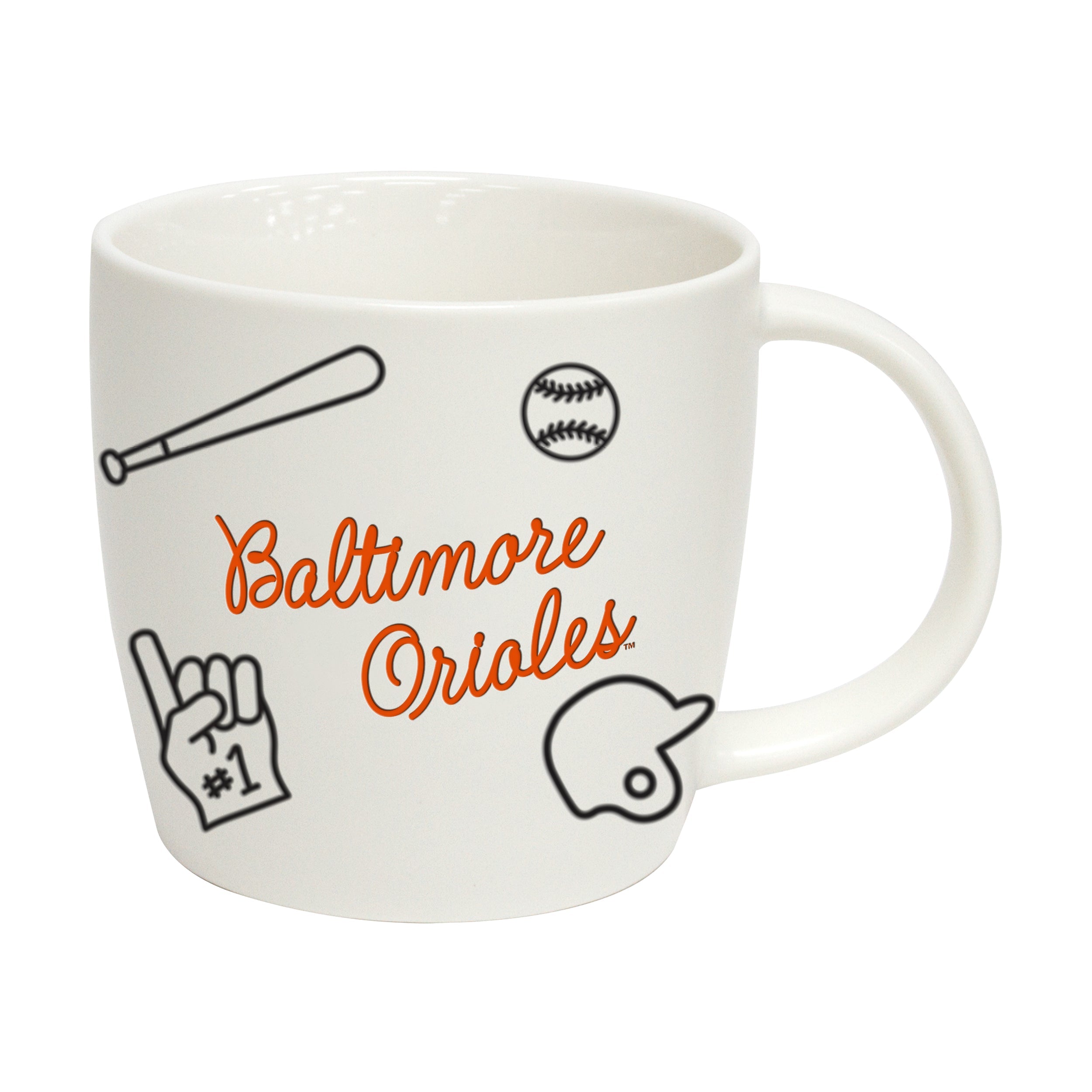 Baltimore Orioles 18oz Playmaker Mug
