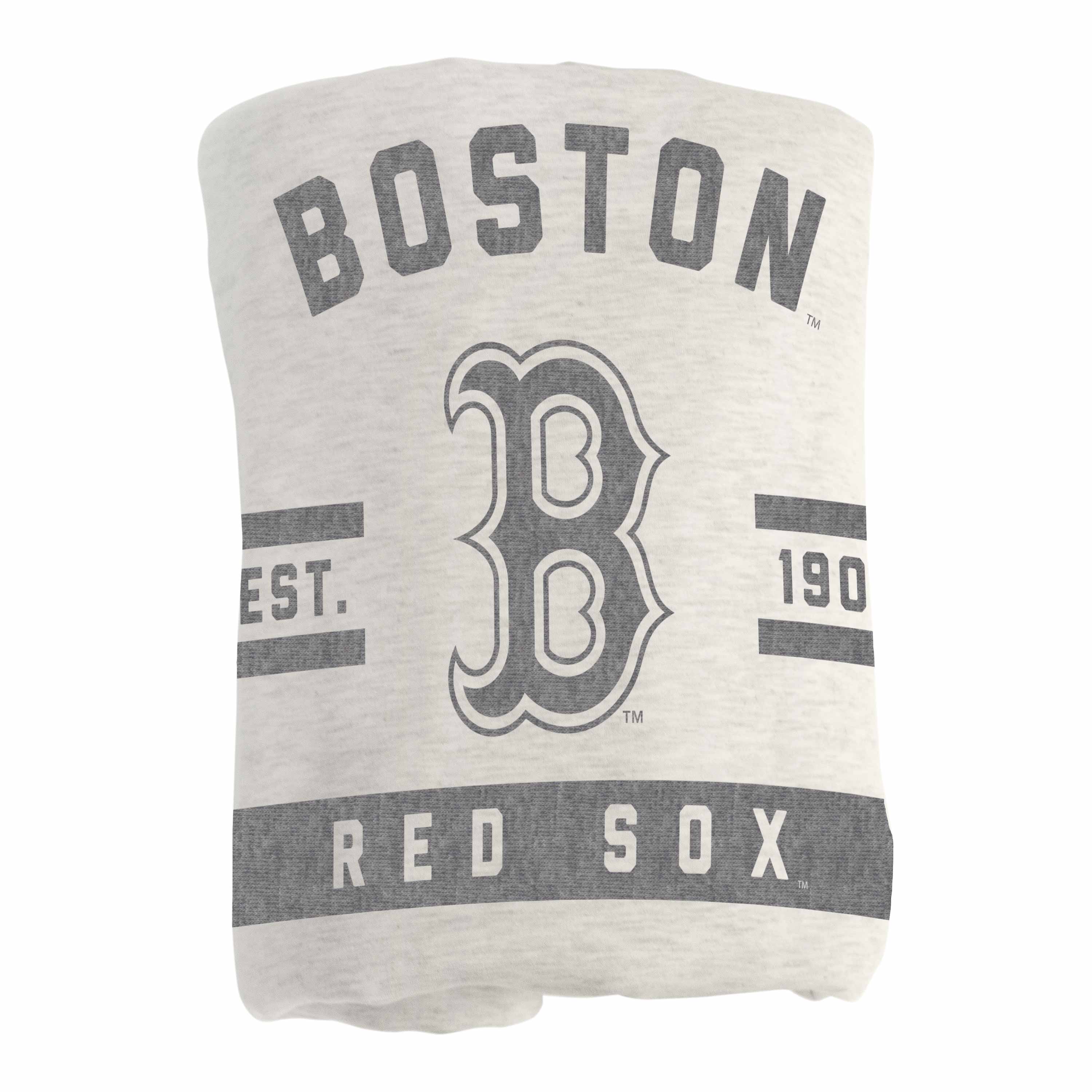 Boston Red Sox Oatmeal Sweatshirt Blanket - Sports Gifts, Sports Memorabilia, Sports Collectibles, Fan Shop