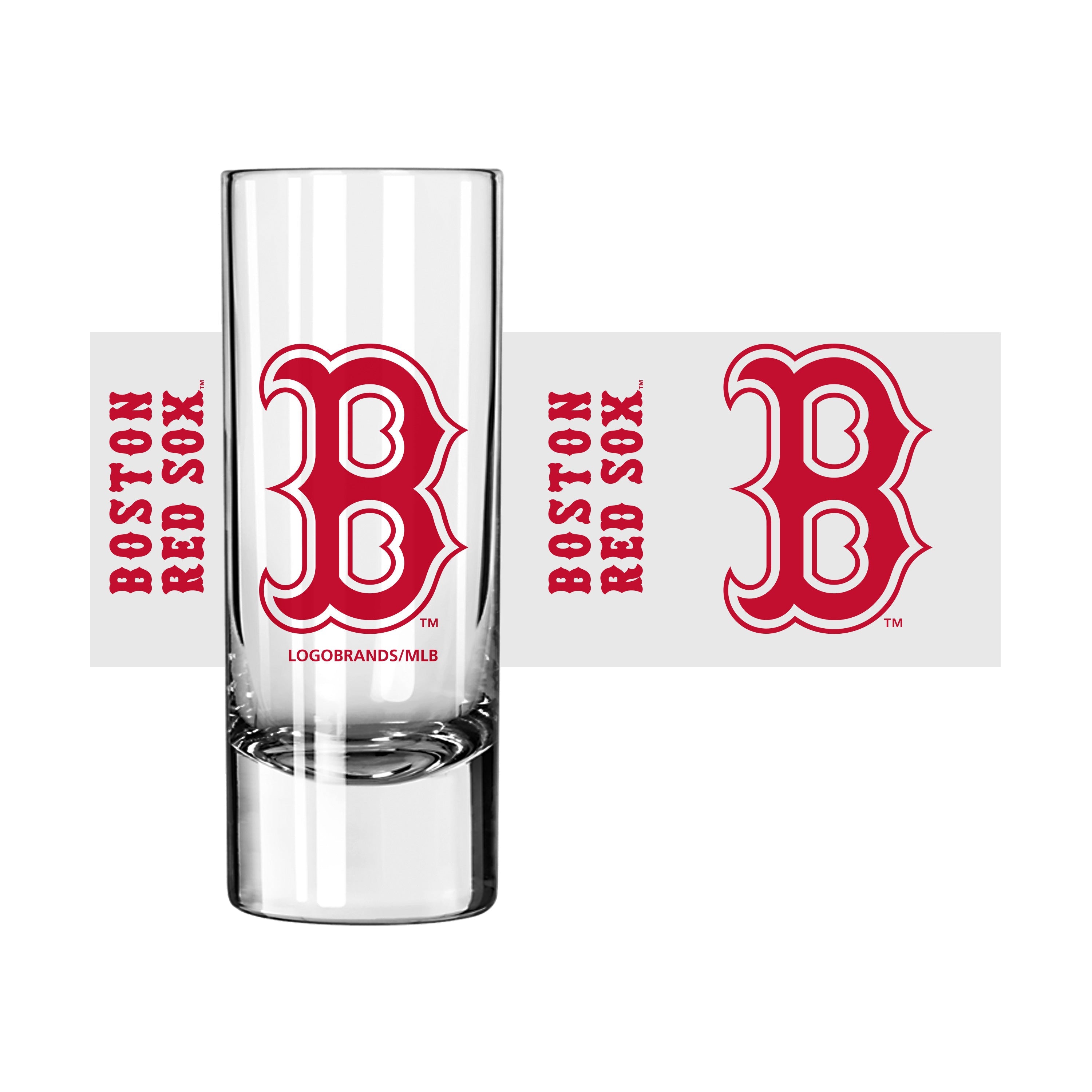 Boston Red Sox 2.5oz Gameday Shooter Glass - Sports Gifts, Sports Memorabilia, Sports Collectibles, Fan Shop