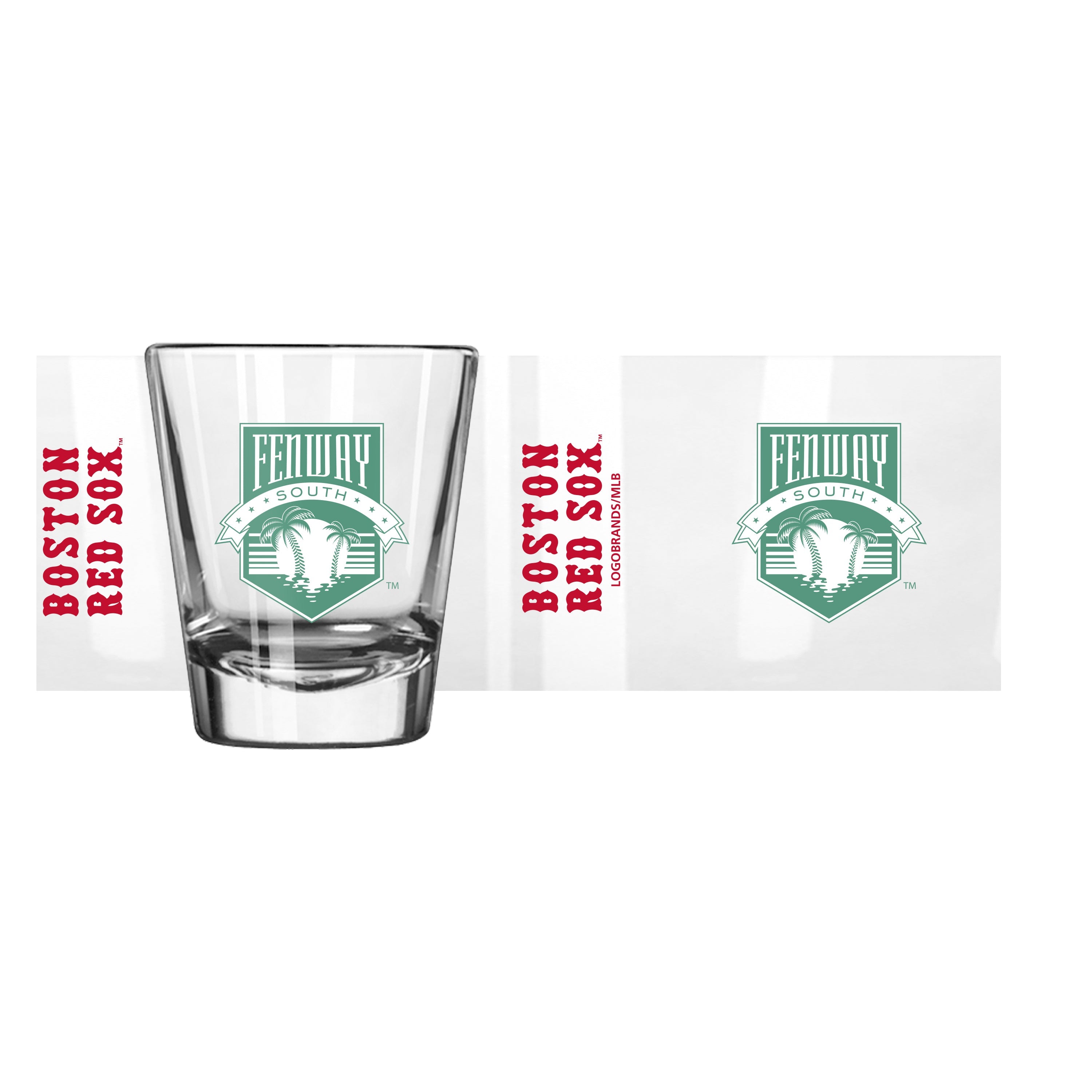 Boston Red Sox Fenway South 2oz Shot Glass - Sports Gifts, Sports Memorabilia, Sports Collectibles, Fan Shop