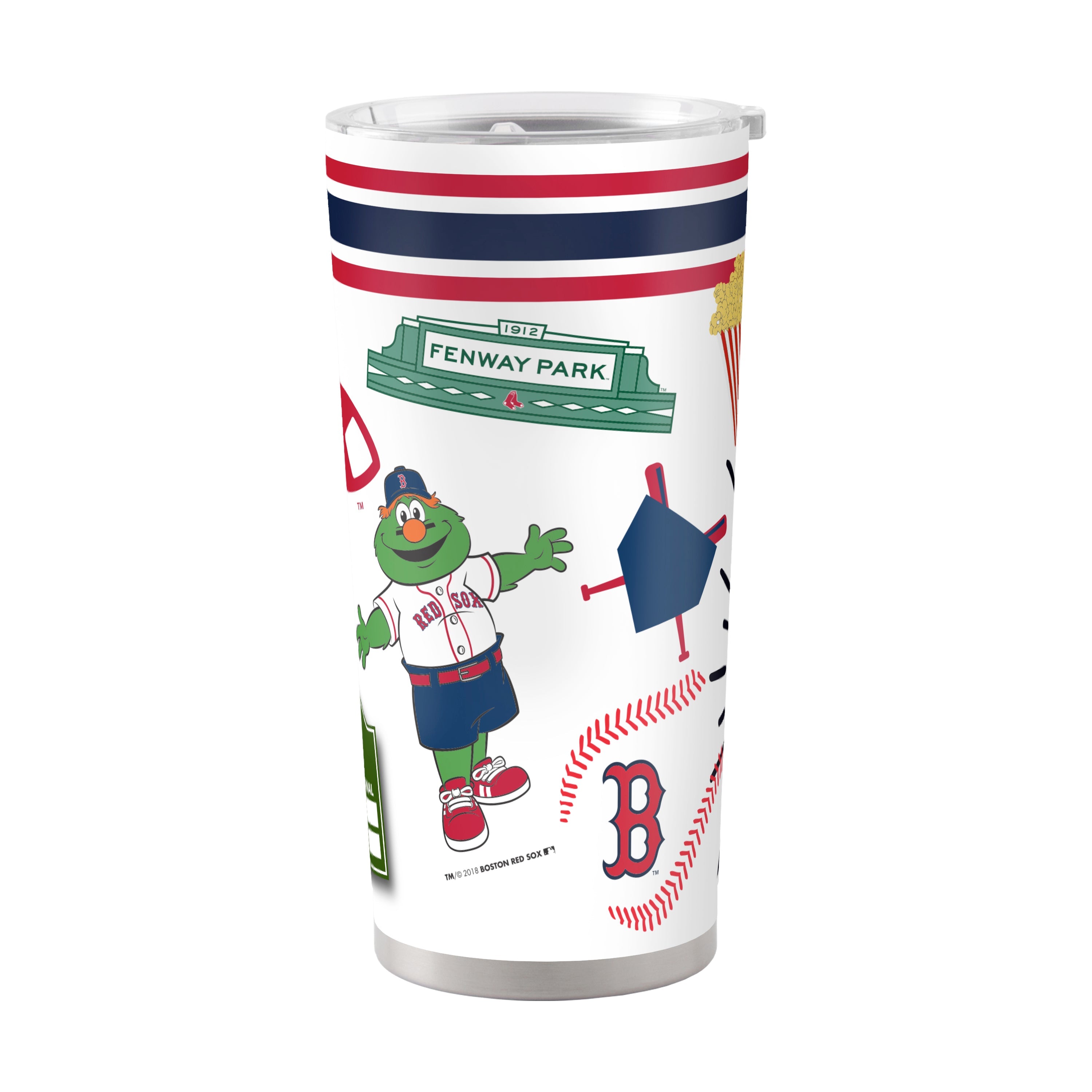 Boston Red Sox 20oz Native Stainless Steel Tumbler
