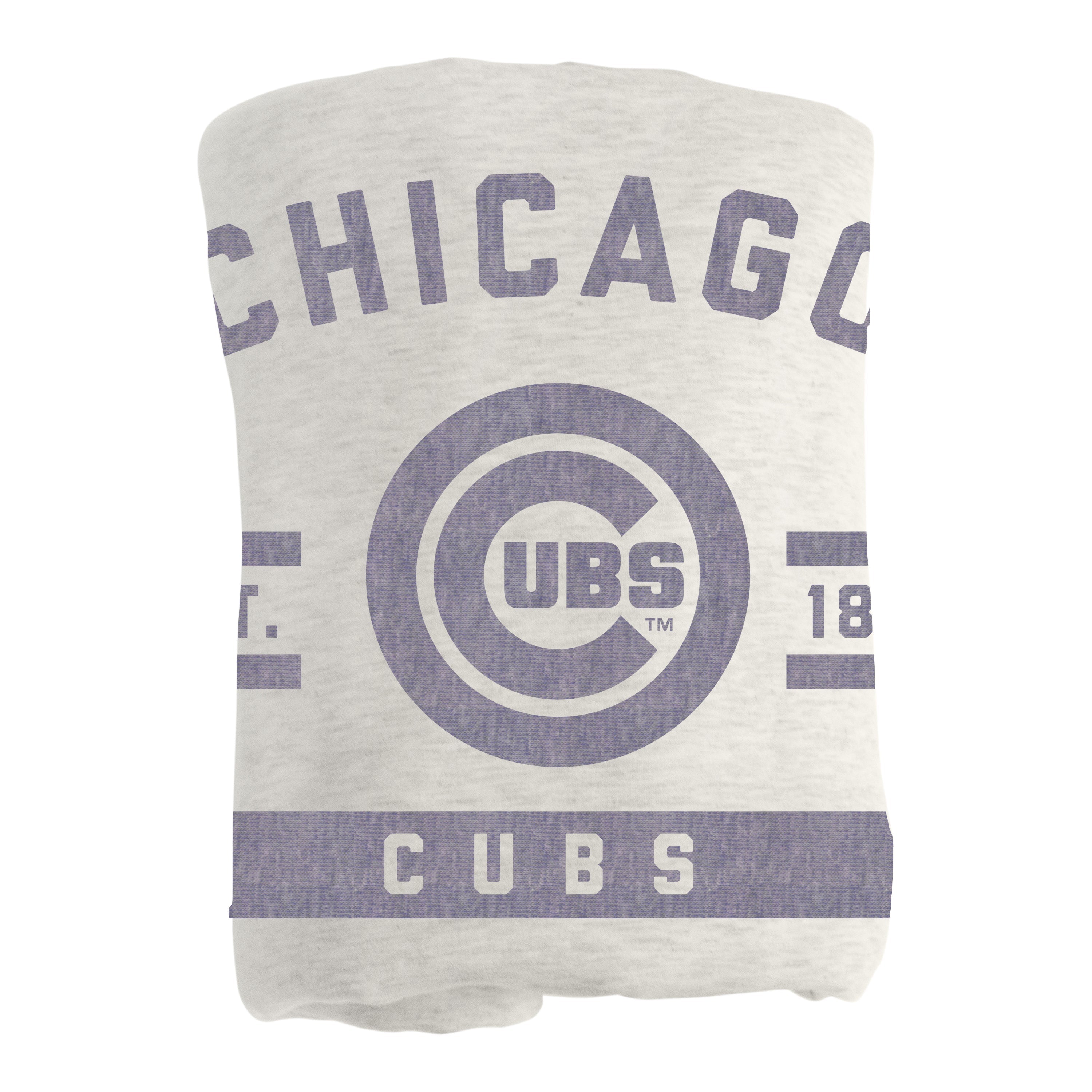 Chicago Cubs Oatmeal Sweatshirt Blanket - Sports Gifts, Sports Memorabilia, Sports Collectibles, Fan Shop