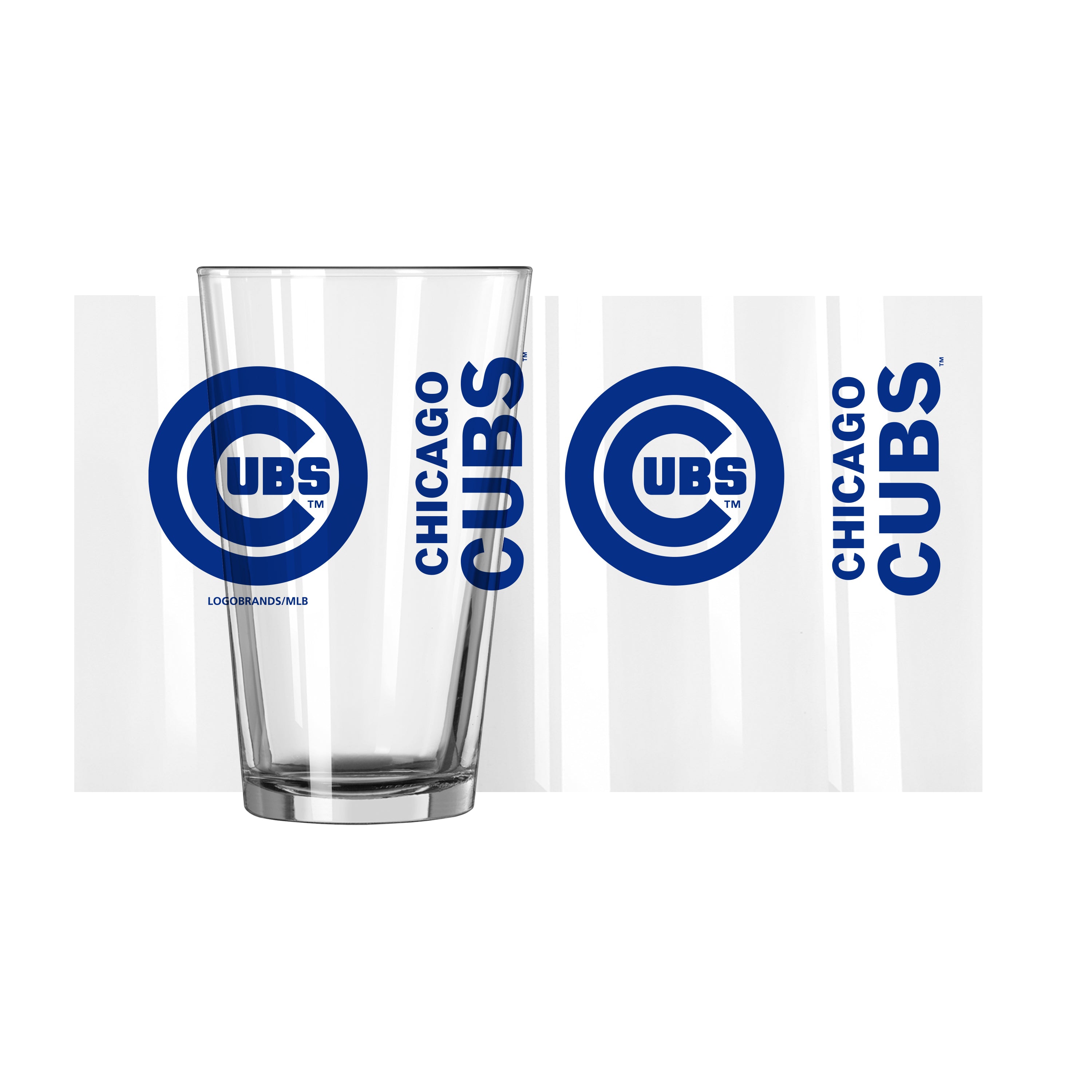 Chicago Cubs 16oz Gameday Pint Glass - Sports Gifts, Sports Memorabilia, Sports Collectibles, Fan Shop
