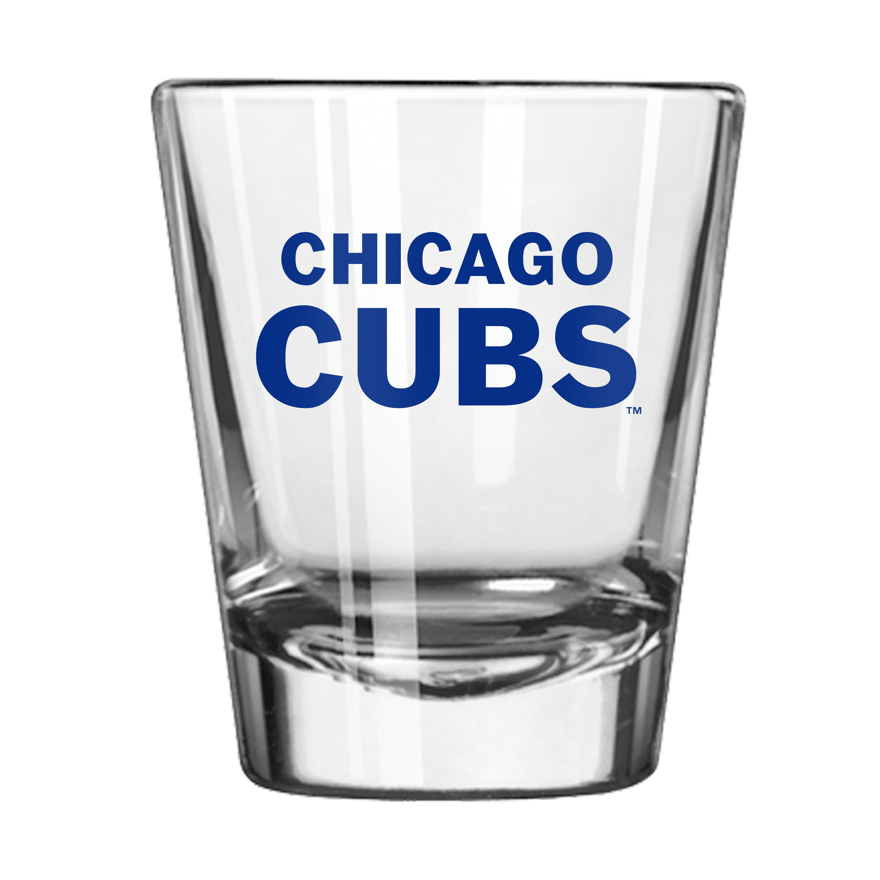 Chicago Cubs 2oz Cube Shot Glass - Sports Gifts, Sports Memorabilia, Sports Collectibles, Fan Shop