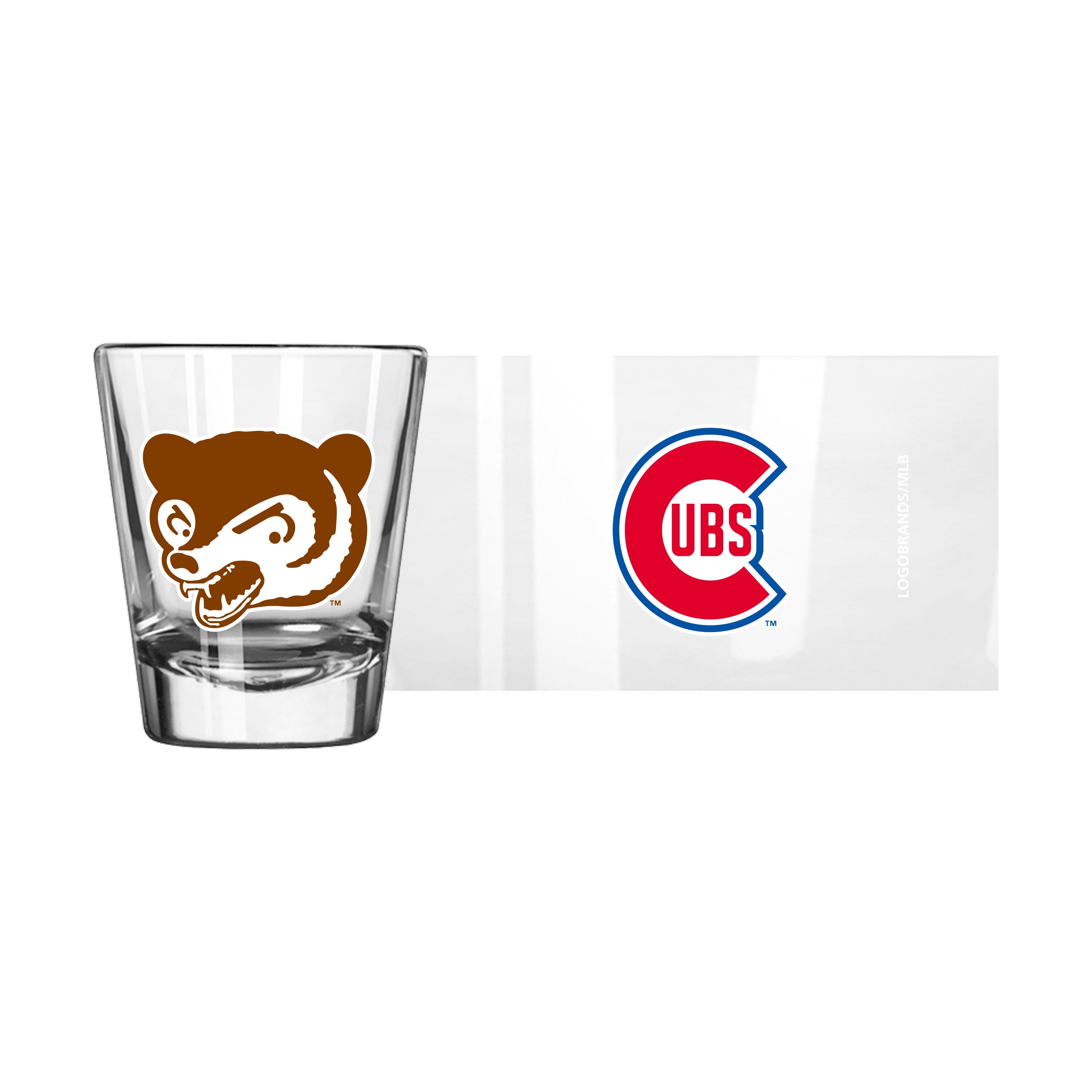 Chicago Cubs 2oz Retro Shot Glass - Sports Gifts, Sports Memorabilia, Sports Collectibles, Fan Shop