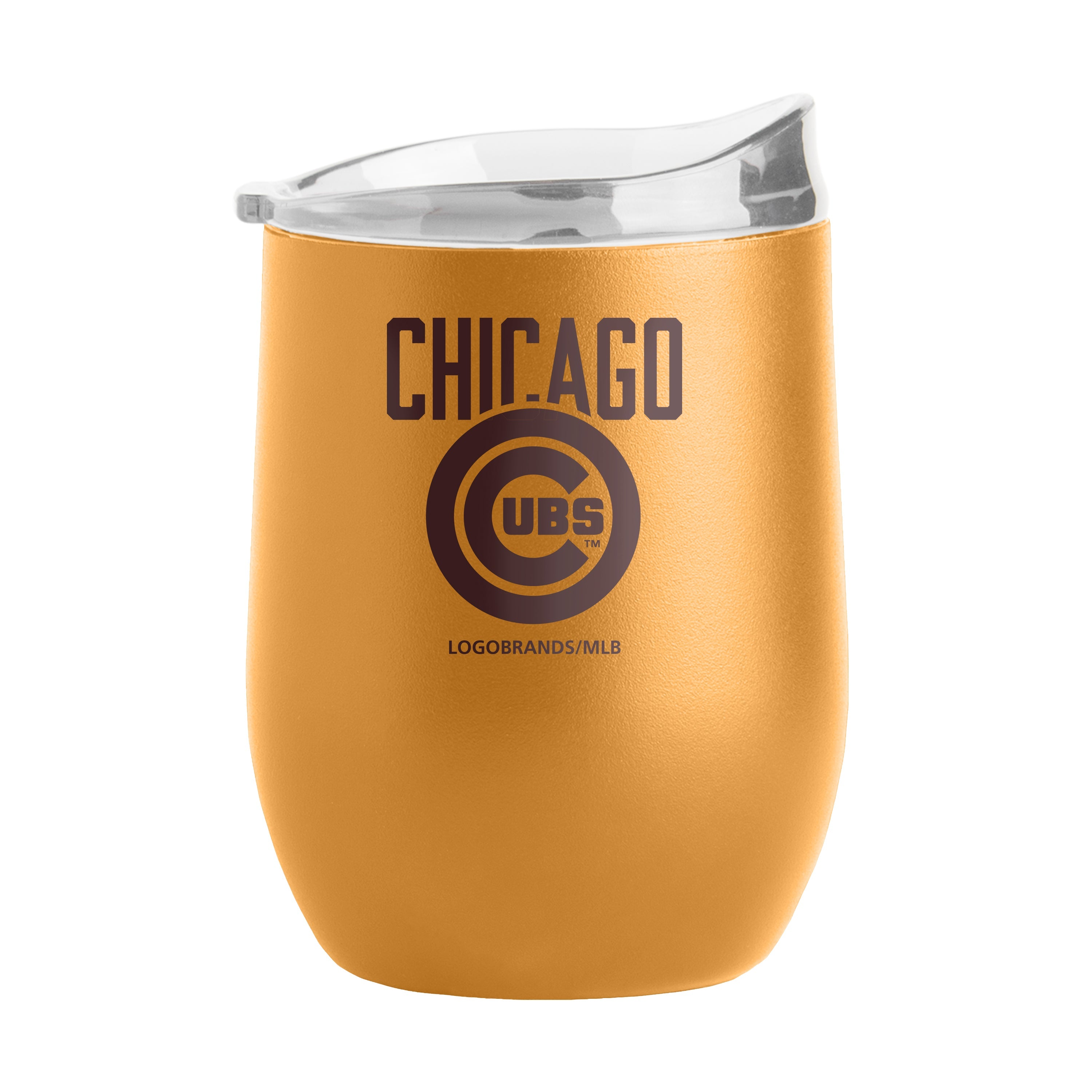 Chicago Cubs 16oz Huddle Powder Coat Curved Beverage - Sports Gifts, Sports Memorabilia, Sports Collectibles, Fan Shop
