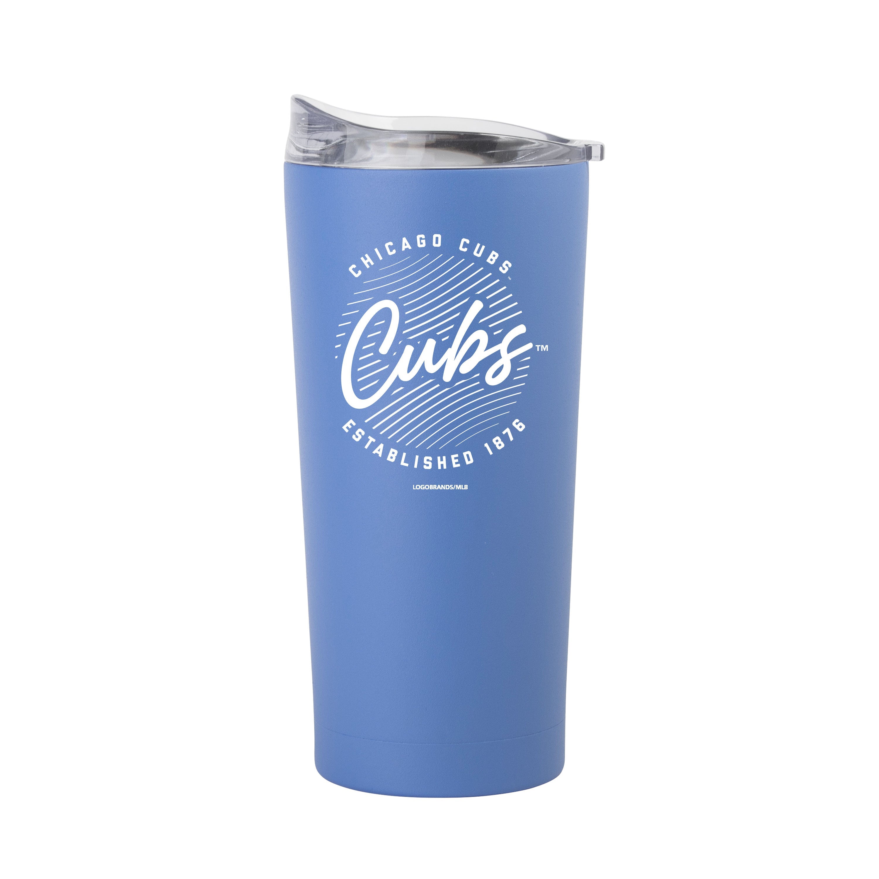 Chicago Cubs 20oz Retro Script Arctic Powder Coat Tumbler