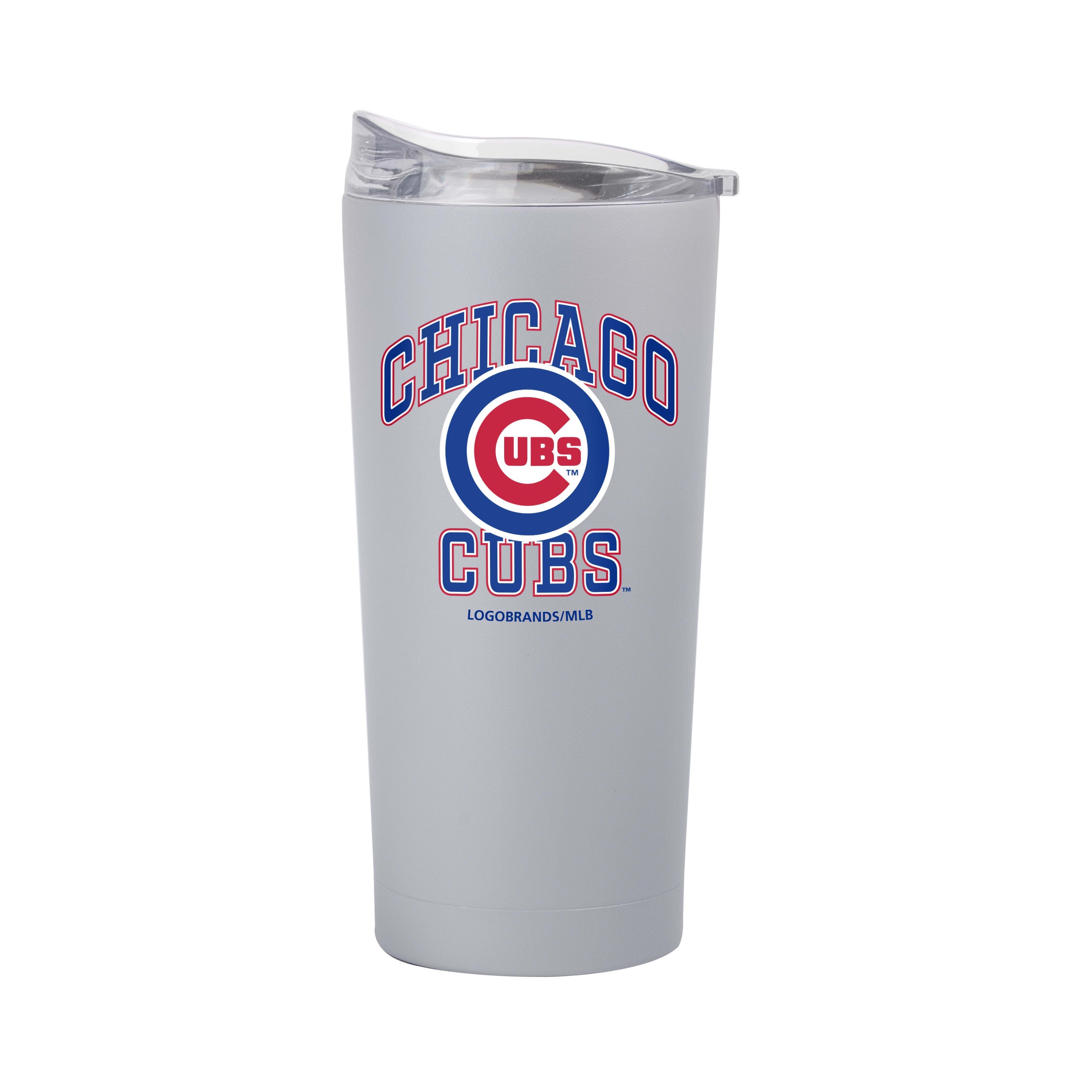 Chicago Cubs 20oz Athletic Powder Coat Tumbler - Sports Gifts, Sports Memorabilia, Sports Collectibles, Fan Shop